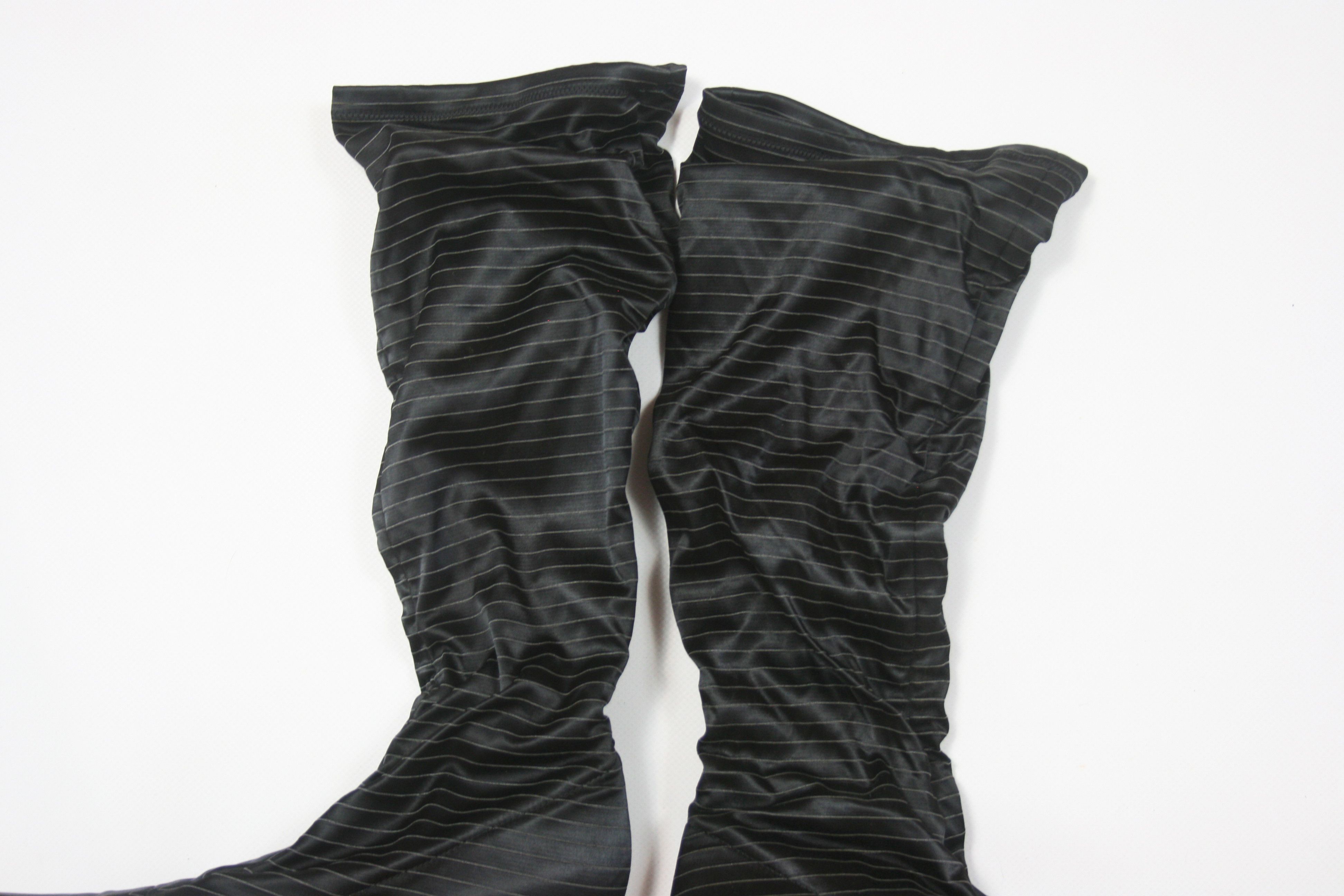 Other Dibrera By Paolo Zanoli Y2K Butterfly Stretch Heeled Boots Size US 7 / IT 37 - 7 Thumbnail