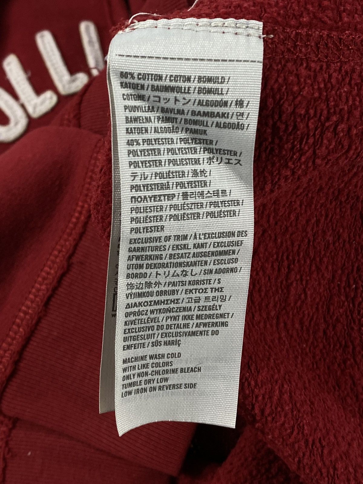Hollister LASTDROP🔥Y2K Hollister California Iconic American Zip Hoodie Size M / US 6-8 / IT 42-44 - 9 Thumbnail