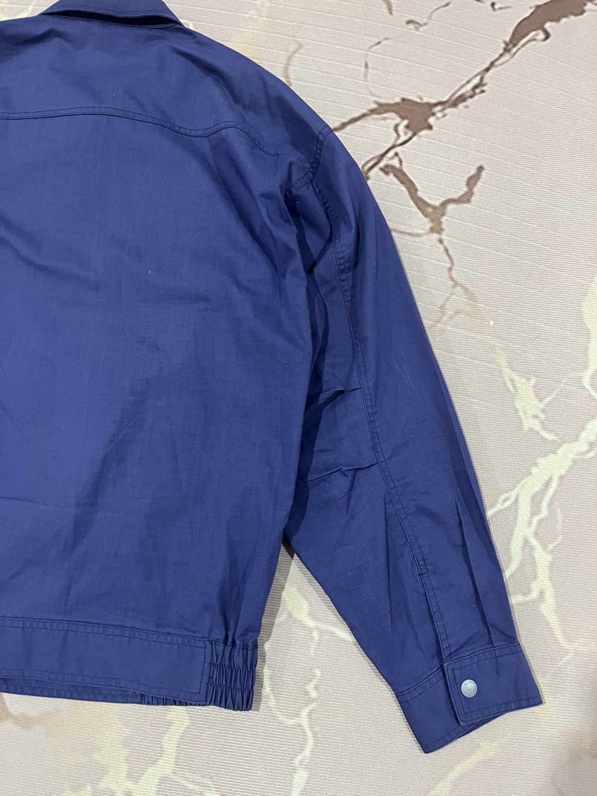 Japanese Brand Jichodo Ichimatsu Utility Work Jacket Navy L Size US L / EU 52-54 / 3 - 11 Thumbnail