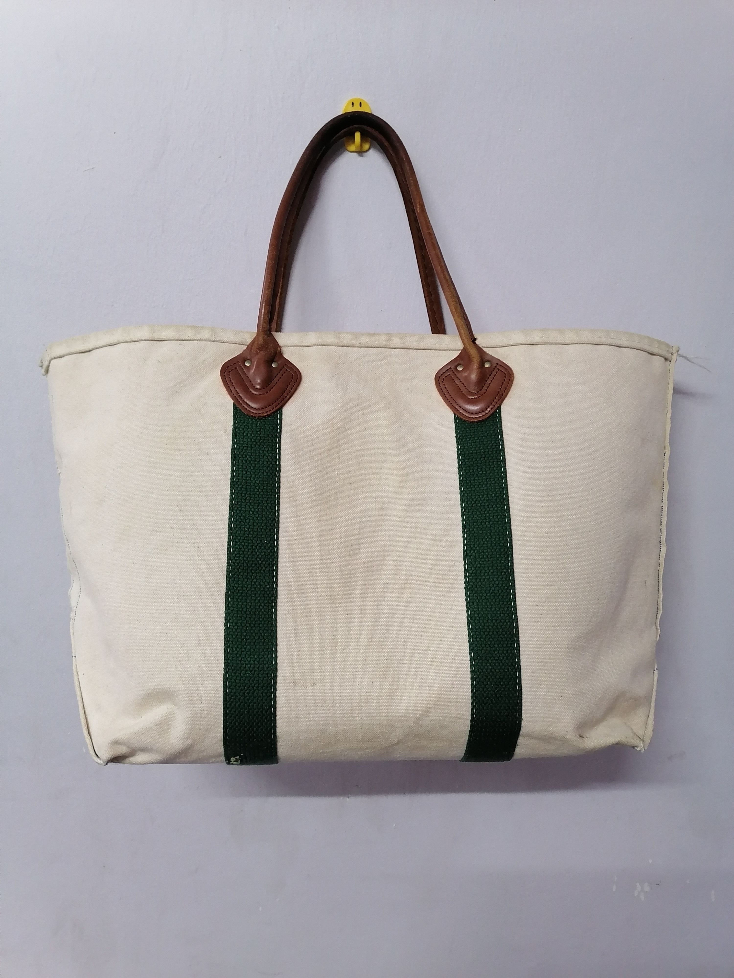 L.L. Bean 70/80s L.L Bean Canvas Tote Bag Size ONE SIZE - 4 Thumbnail