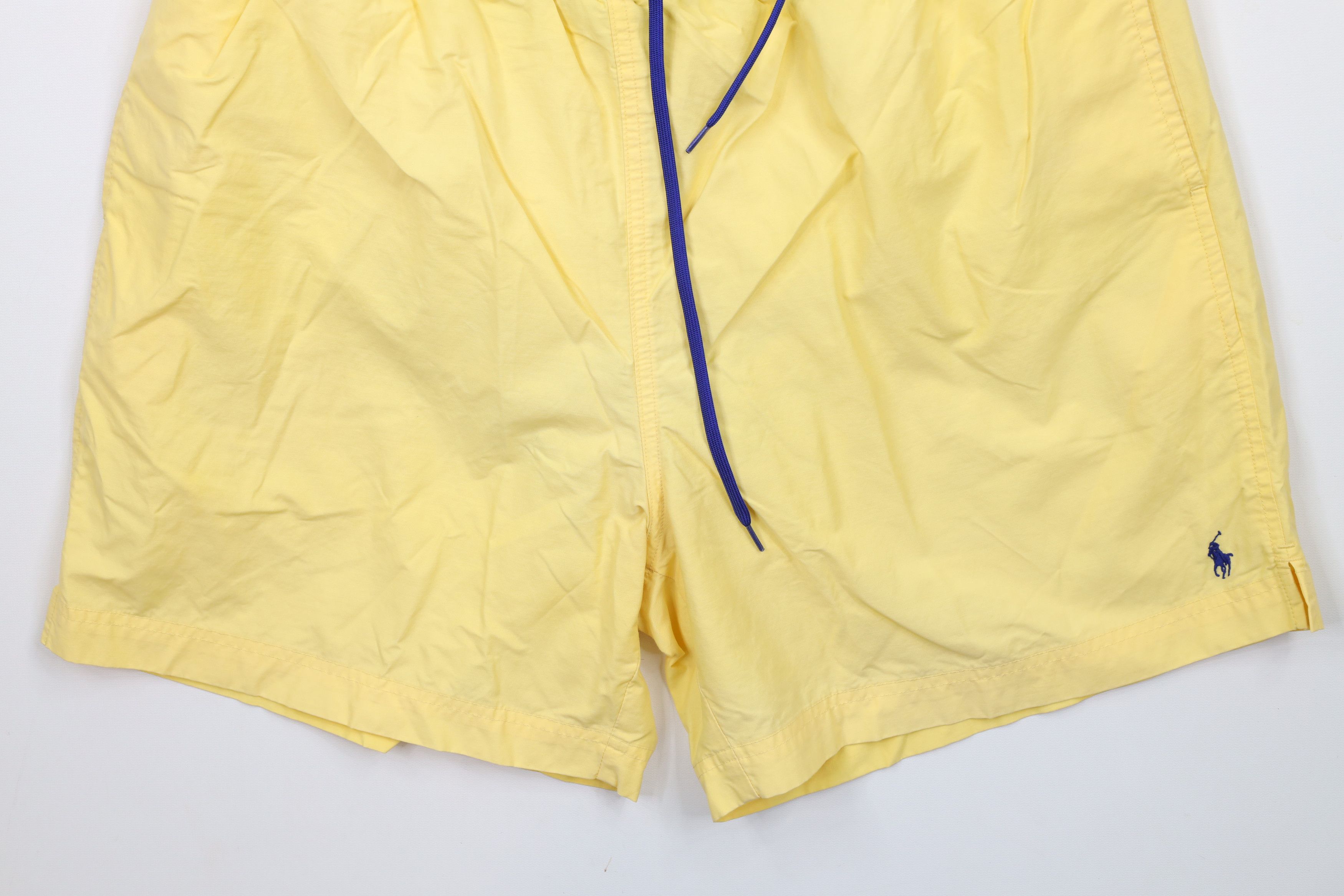 Ralph Lauren × Vintage Vintage 90s Polo Sport Ralph Lauren Lined Shorts Swim Trunks Size US 36 / EU 52 - 4 Thumbnail