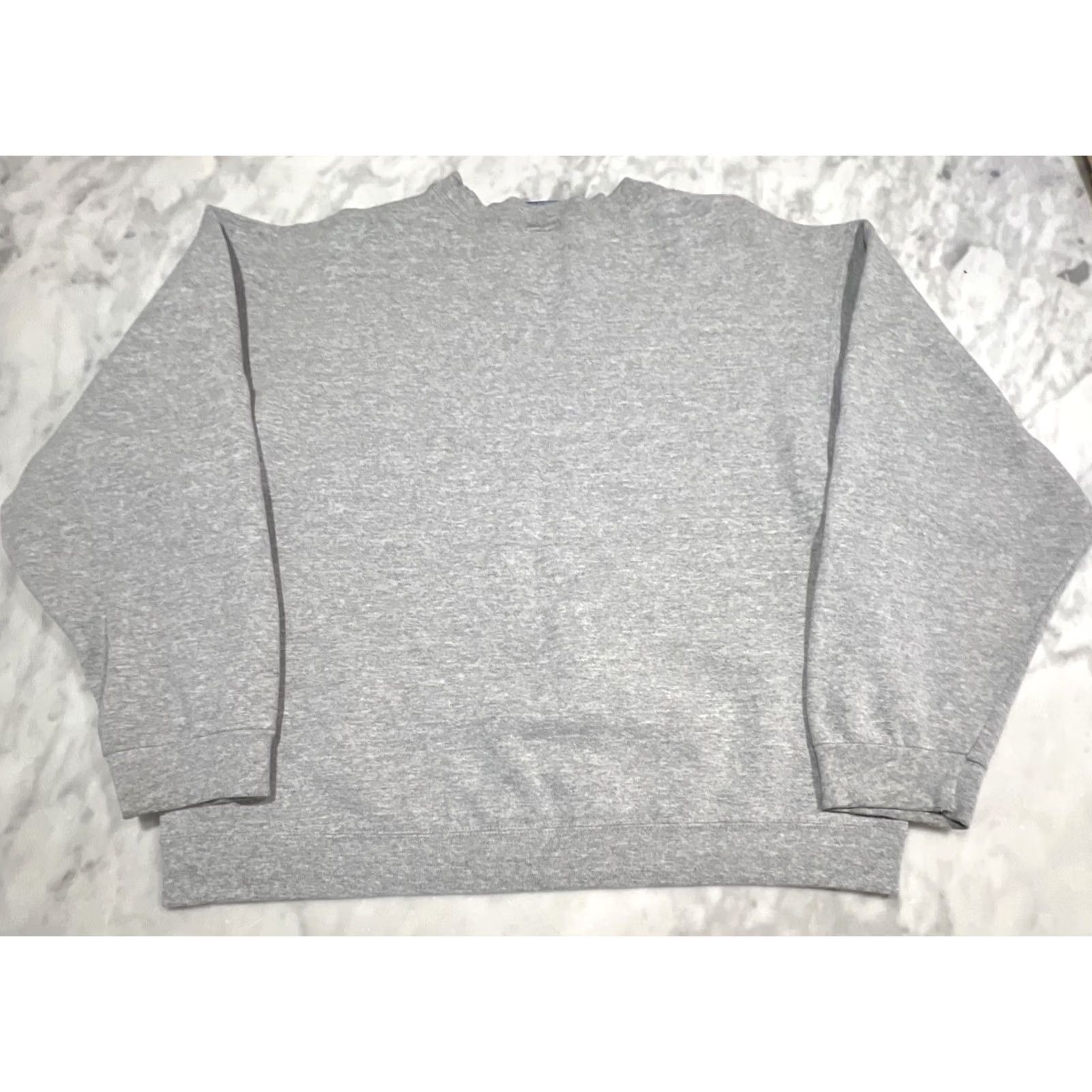 Vintage Old Lutheran Sweatshirt Men XL Pullover Heather Grey Cotton graphic print Crew Neck Regular Fit Size US XL / EU 56 / 4 - 4 Thumbnail