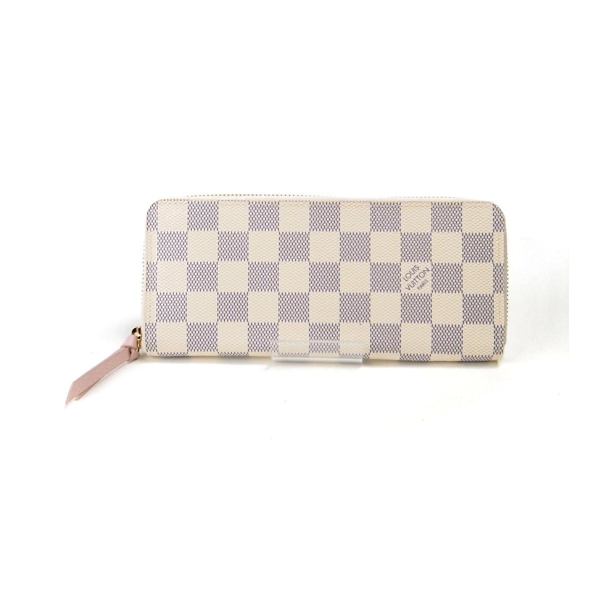 Louis Vuitton Louis Vuitton Louis Vuitton Portefeuille Clemence Damier Azur Long Wallet Canvas Long Wallet N61264 DUTY FREE for USA Size ONE SIZE - 1 Thumbnail