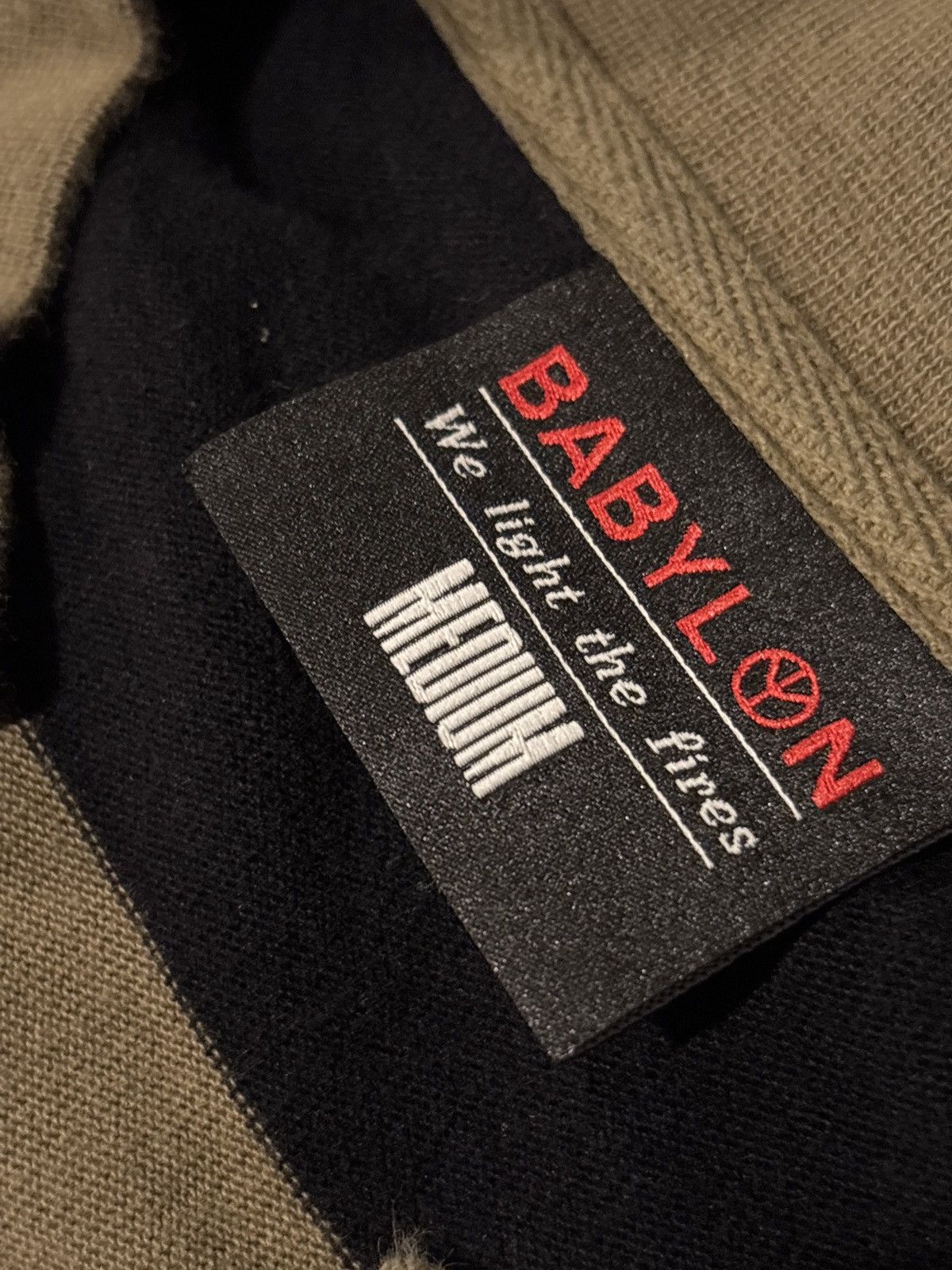 Babylon Babylon black olive stripped sweater size medium Size US M / EU 48-50 / 2 - 3 Thumbnail