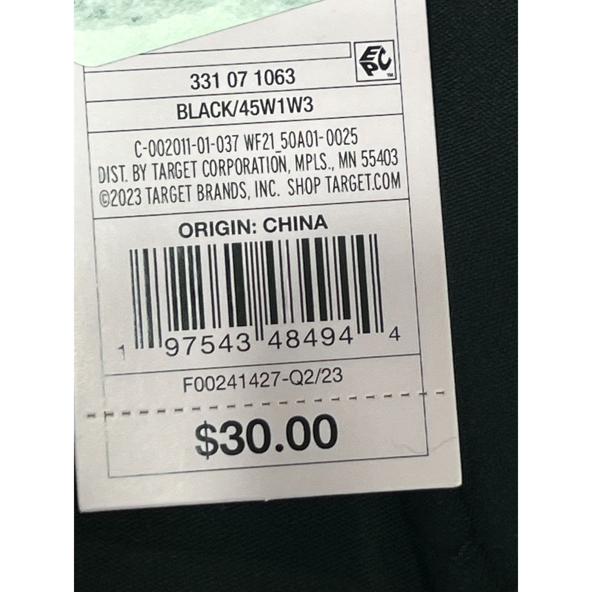 Other Wild Fable - Women's Wide Leg Trouser Pants - Black - 12 Size 34" / US 12 / IT 48 - 12 Thumbnail