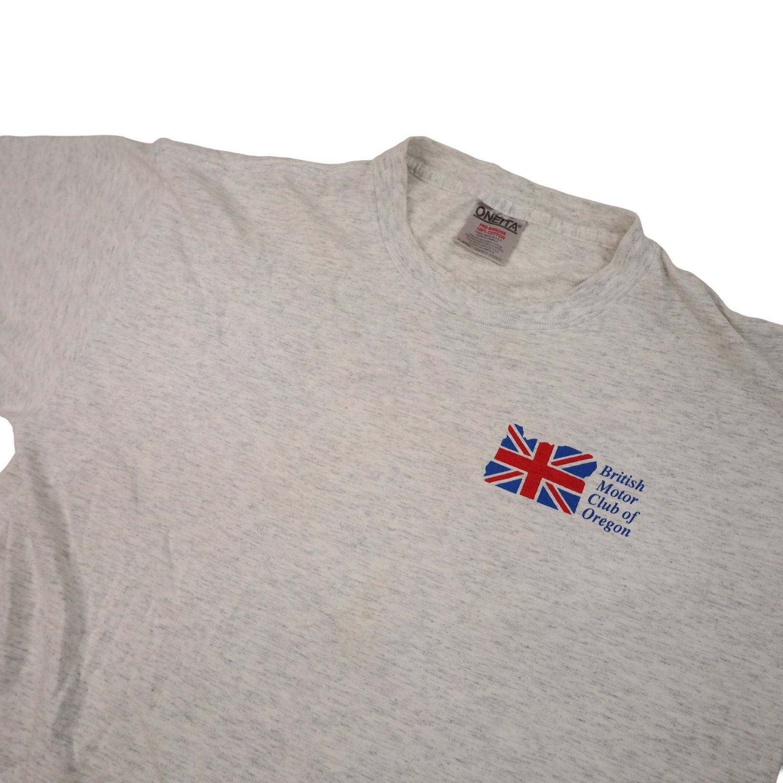 Vintage Vintage British Motor Club of Oregon Graphic T Shirt Size US XL / EU 56 / 4 - 2 Thumbnail