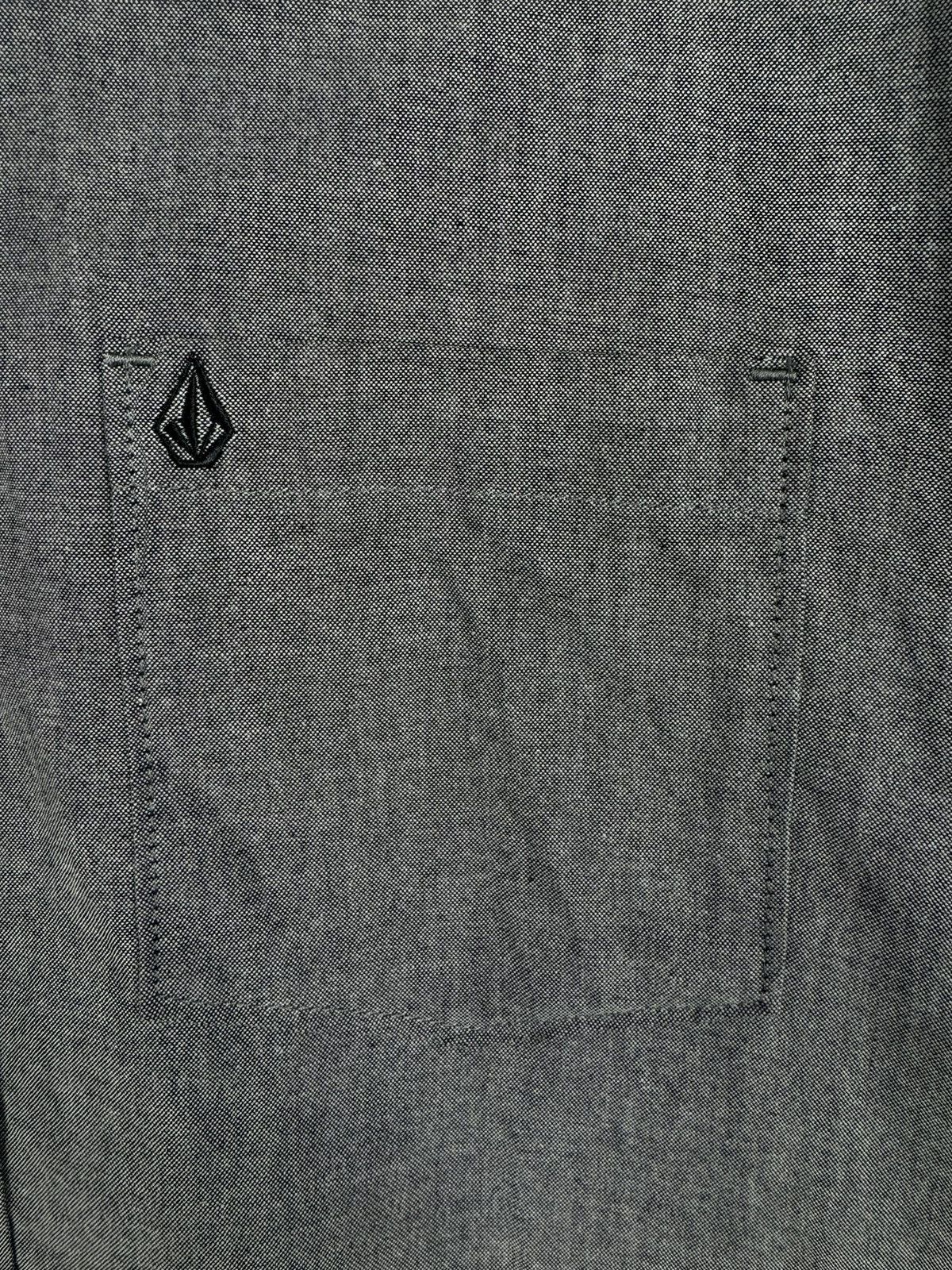 Volcom Volcom Modern Fit Long Sleeve Button-Up Grey Shirt Size US XL / EU 56 / 4 - 8 Thumbnail