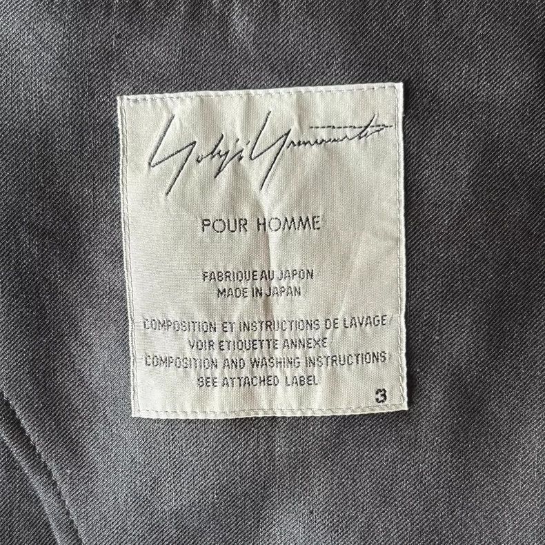 Yohji Yamamoto Yohji Yamamoto size 3 16ss agent white line suit 2501-Nexta Size 38R - 6 Thumbnail