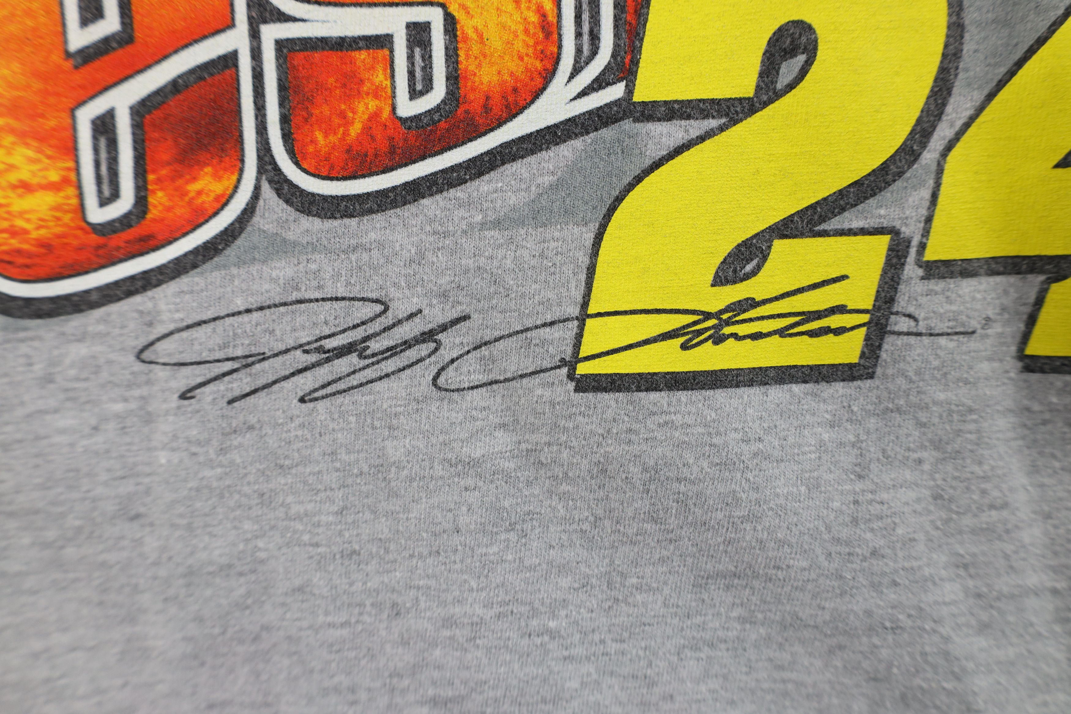 Vintage Vintage Y2K 2003 Nascar Fire Flames Jeff Gordon T-Shirt Size US XL / EU 56 / 4 - 6 Thumbnail