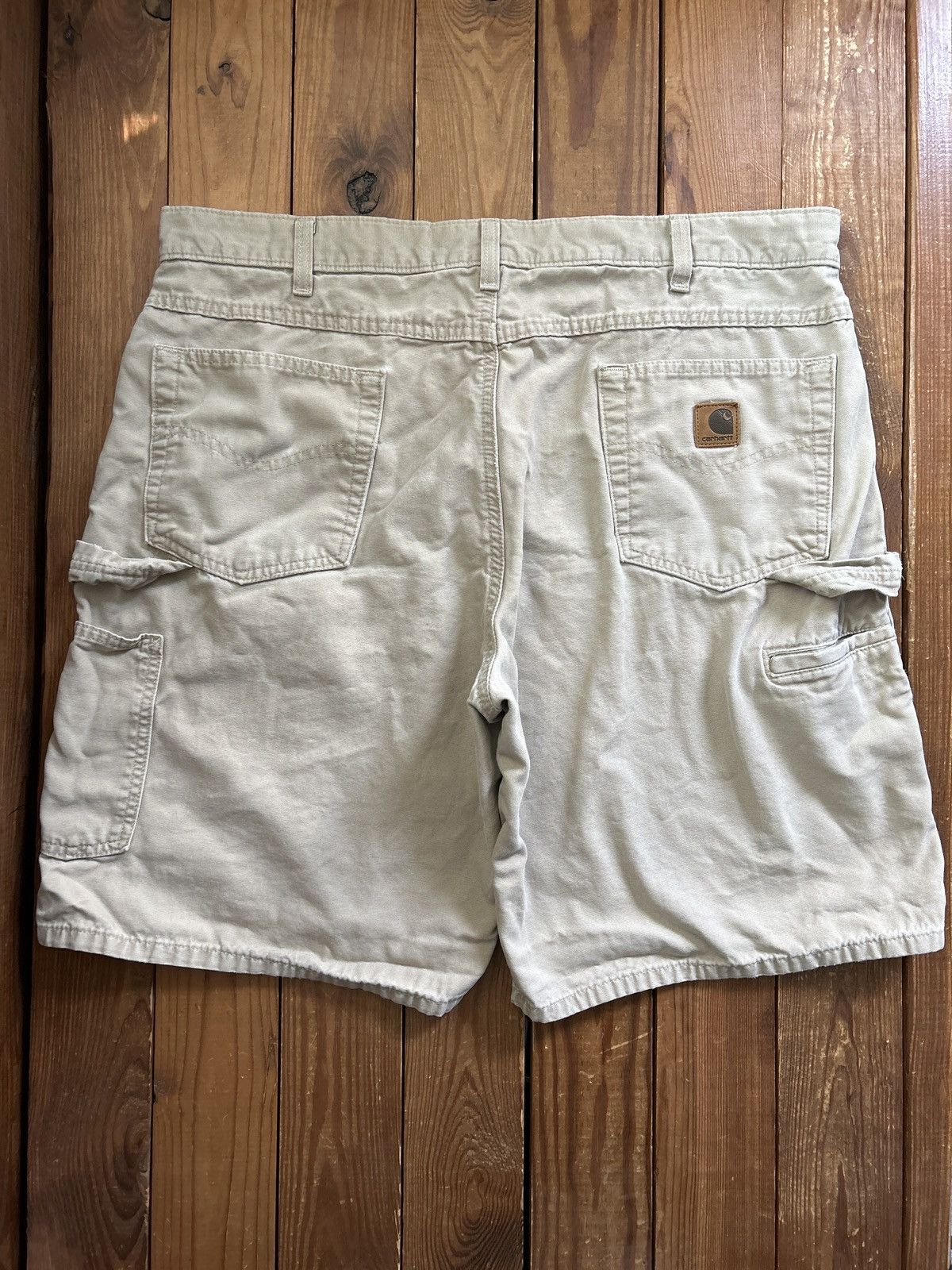 Vintage 90s Carhartt Tan Carpenter Shorts