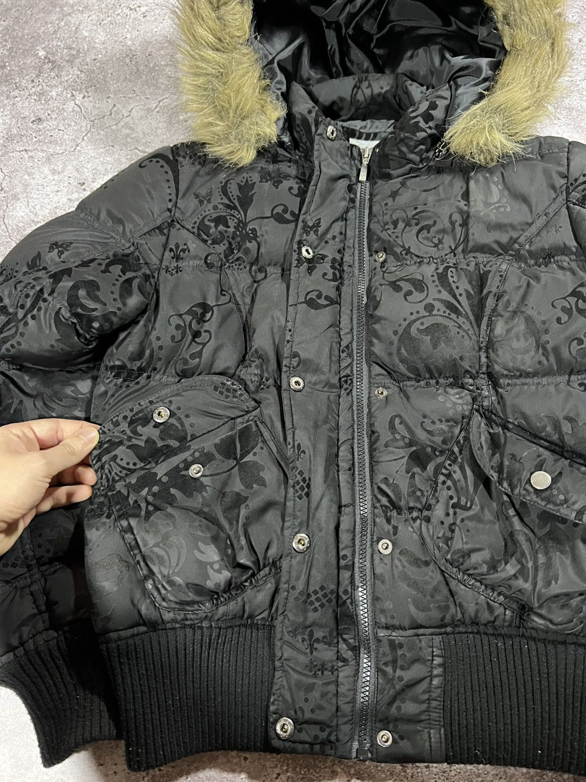 Japanese Brand Vintage Japanese G.O.A Style Fur Bomber Jacket Size US S / EU 44-46 / 1 - 5 Thumbnail
