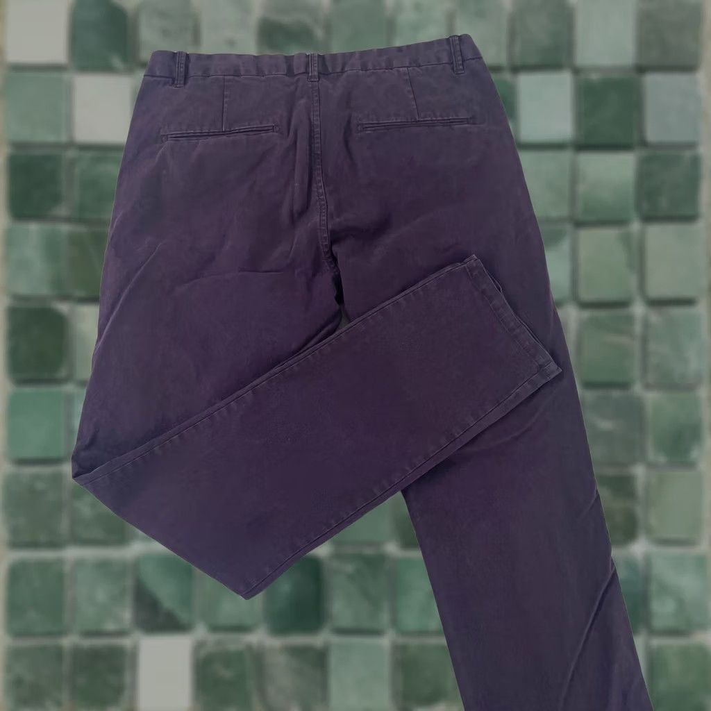 Scotch & Soda Scotch & Soda Stuart Chino Pants Men 32 Purple Slim Fit Preppy Vintage No Size US 32 / EU 48 - 1 Thumbnail
