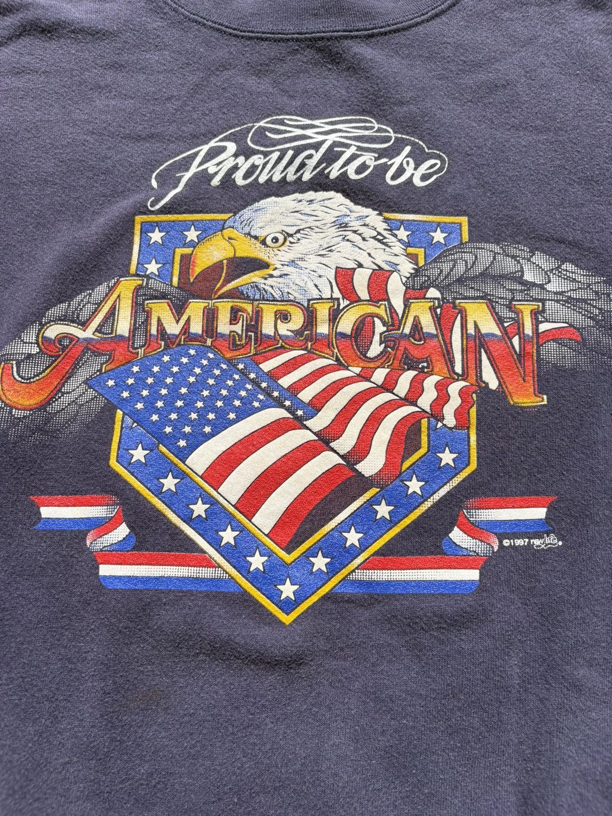 Lee × Vintage Vintage America Crewneck Size US XL / EU 56 / 4 - 3 Thumbnail
