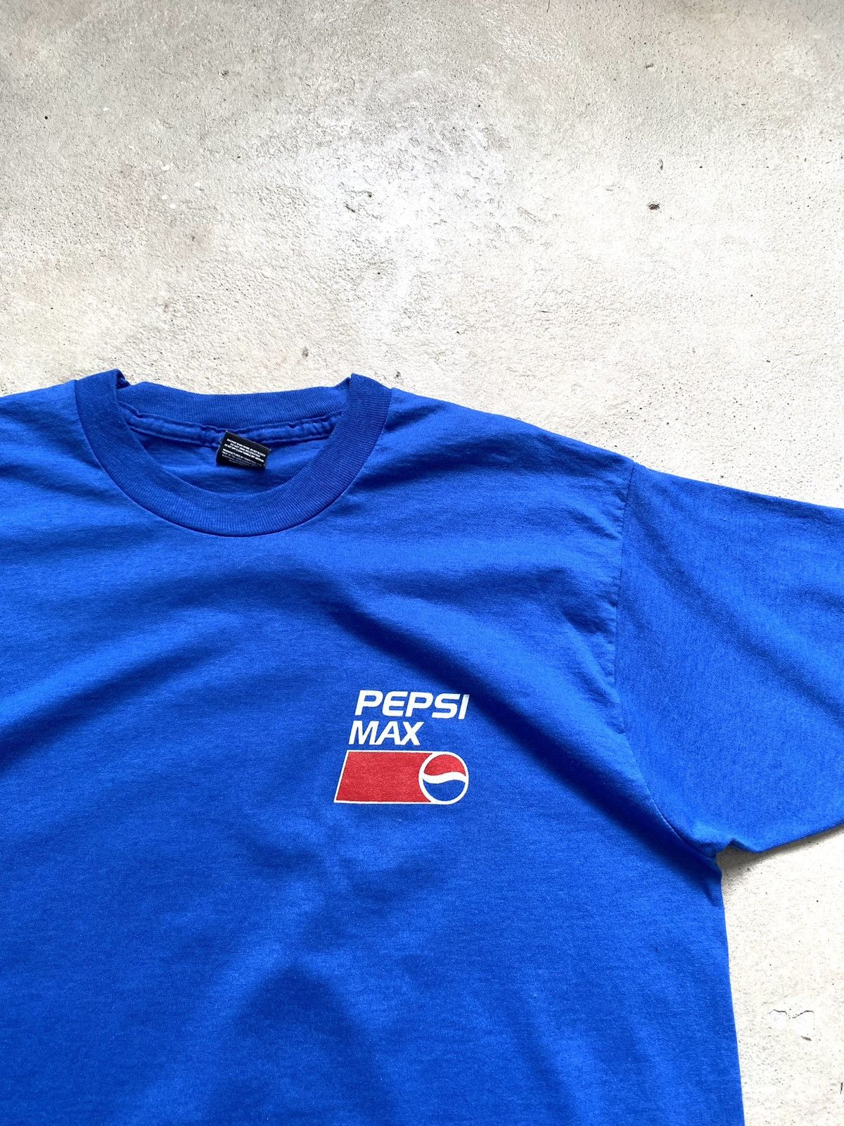 Band Tees 80’s Vintage Pepsi Max T Shirt Y2K Retro Size US XL / EU 56 / 4 - 4 Thumbnail