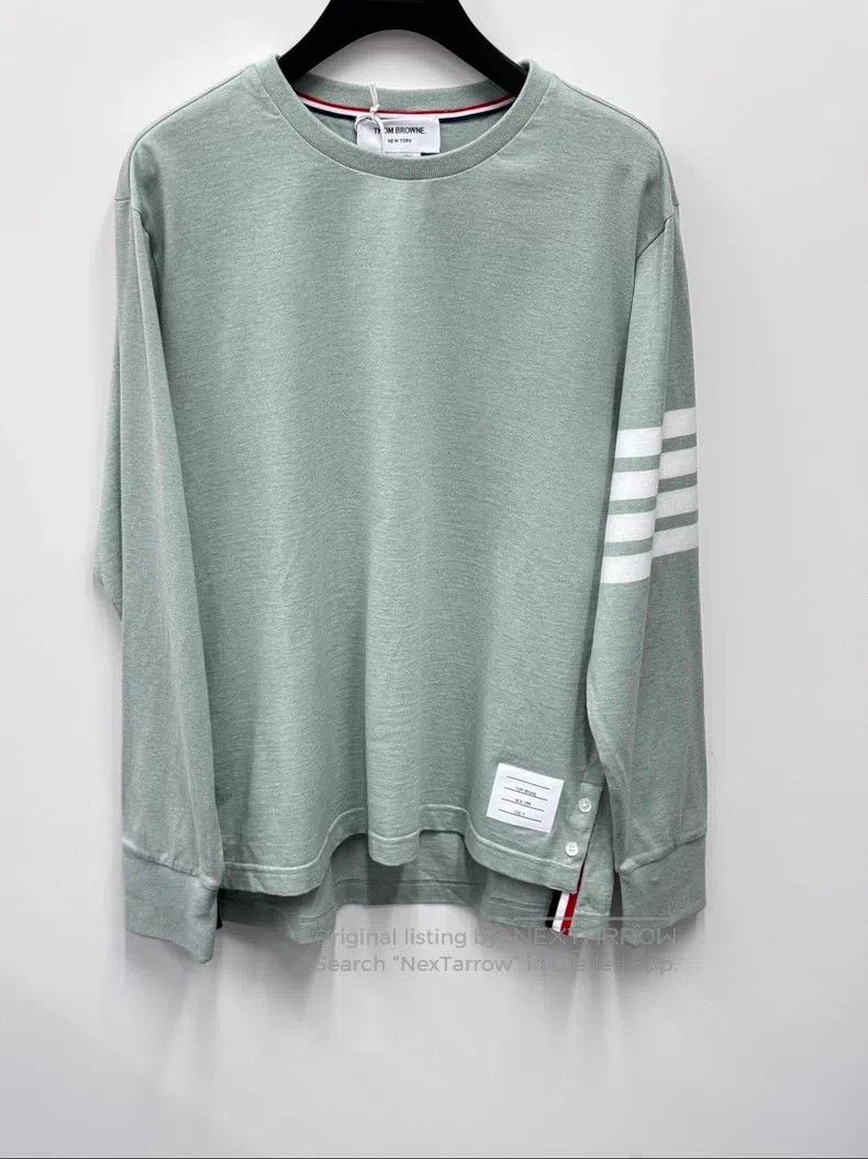 Thom Browne Thom Browne Long Sleeve T-Shirt Size US XS / EU 42 / 0 - 1 Thumbnail