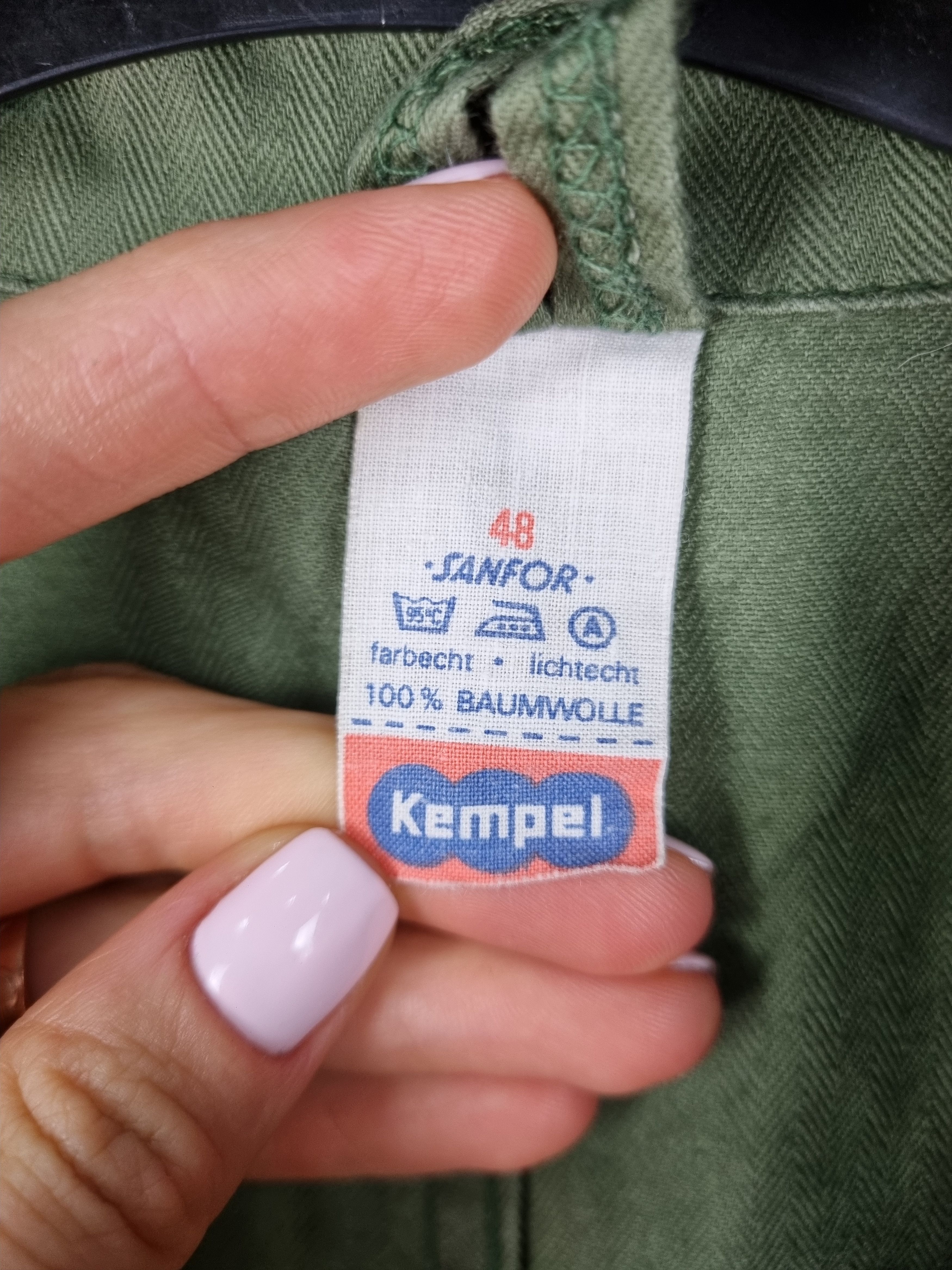Le Laboureur × Vetra 90s Sanfor Worker Military French Chore Light Jacket Size US M / EU 48-50 / 2 - 12 Thumbnail