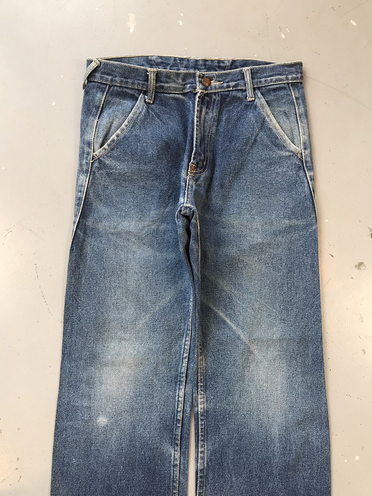 Japanese Brand × Vintage Vintage Evisu inspired seagull buckle belt straight denim Size US 30 / EU 46 - 5 Thumbnail