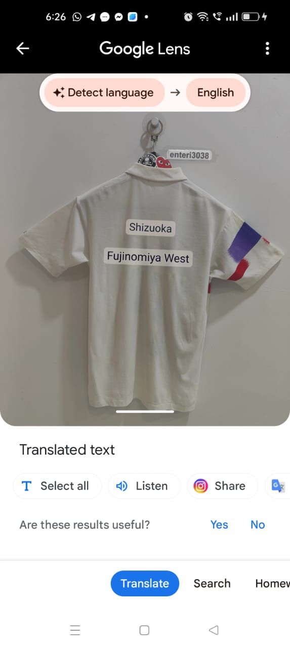 Vintage Vintage Yonex Badminton Tournement Shirt made in japan Size US L / EU 52-54 / 3 - 6 Thumbnail