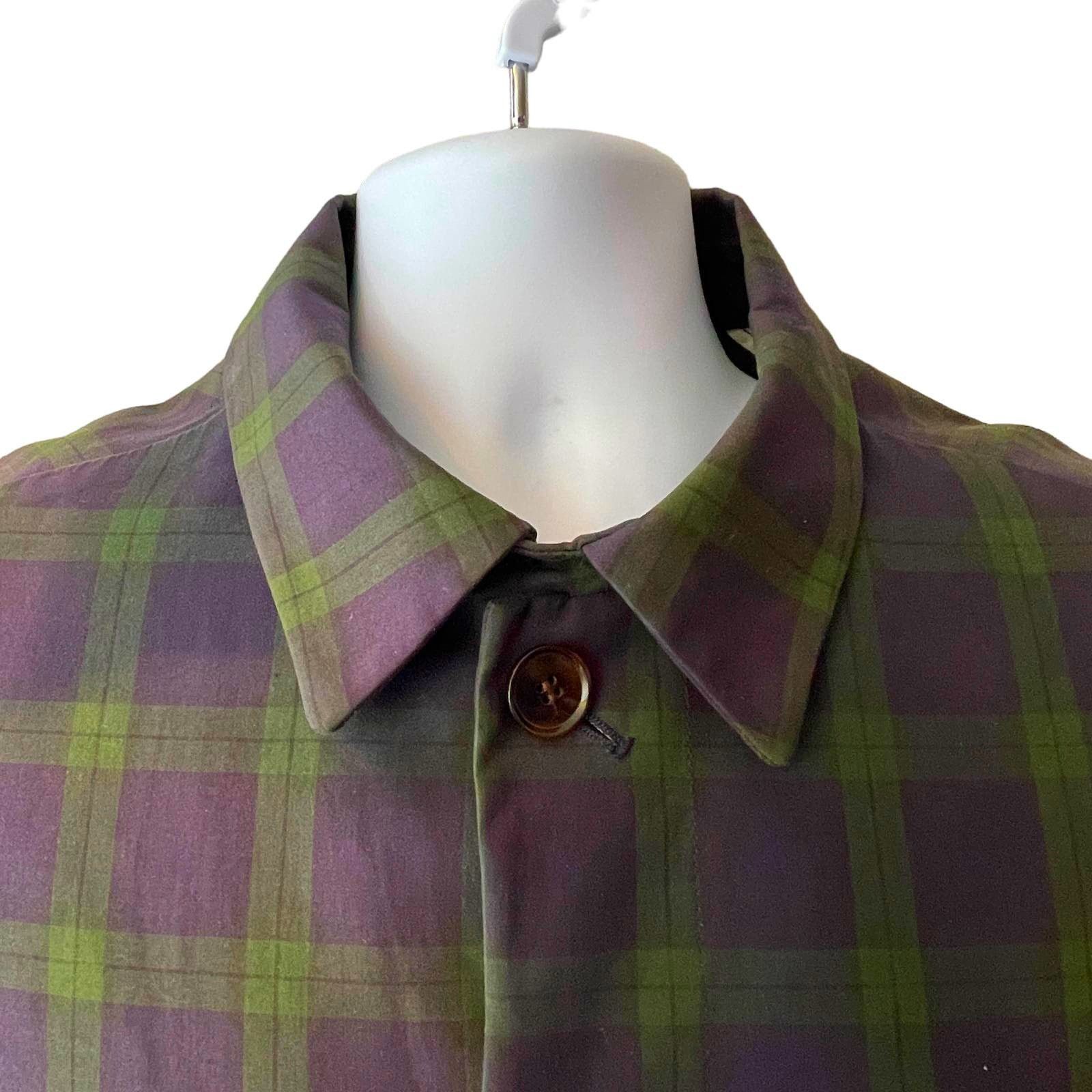 Gant GANT Rugger Cotton Plaid Car Coat Size Small Size US S / EU 44-46 / 1 - 3 Thumbnail