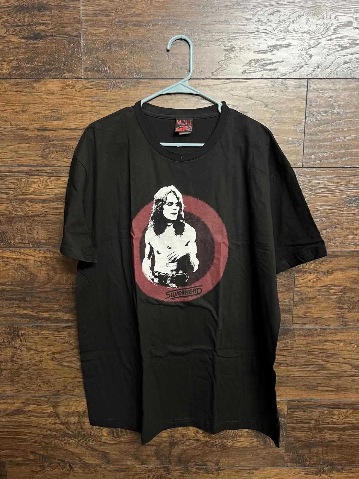 Designer Balzout Silverhead Band T-shirt - Michael Des Barres Tee -XL Size US XL / EU 56 / 4 - 1 Thumbnail