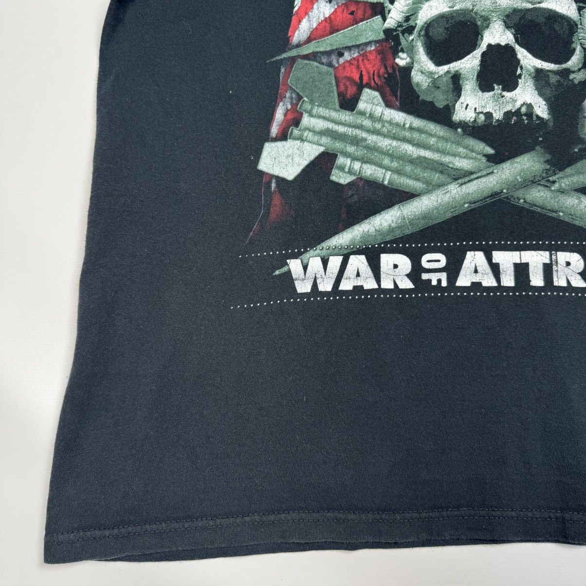 Vintage DYING FETUS WAR OF ATTRITION VINTAGE DEATH METAL RARE TEE Size US L / EU 52-54 / 3 - 13 Thumbnail