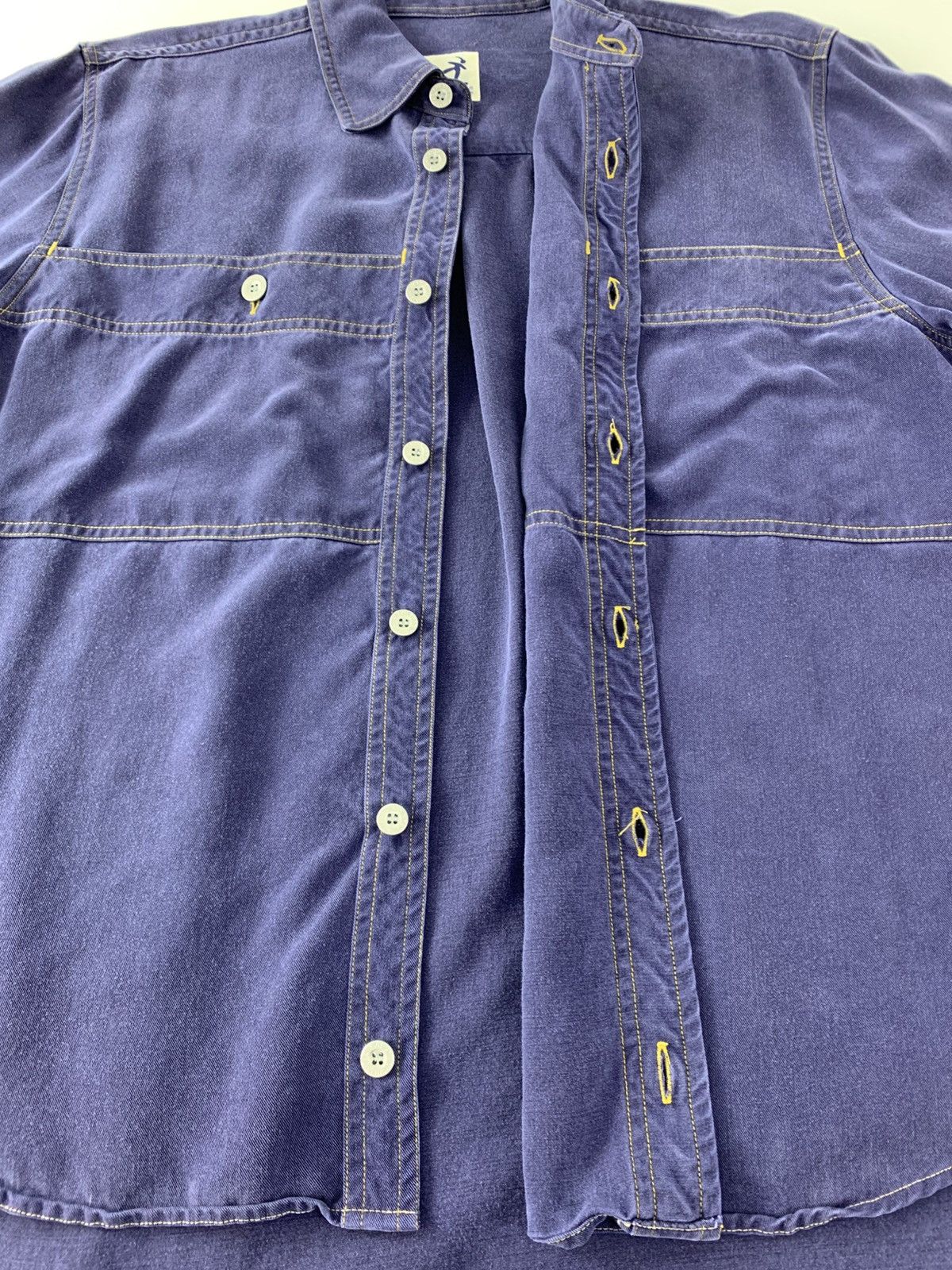 Hai Sporting Gear Hai Sporting Gear Issey Miyake Workwear Longsleeve Shirt Size US XL / EU 56 / 4 - 7 Thumbnail