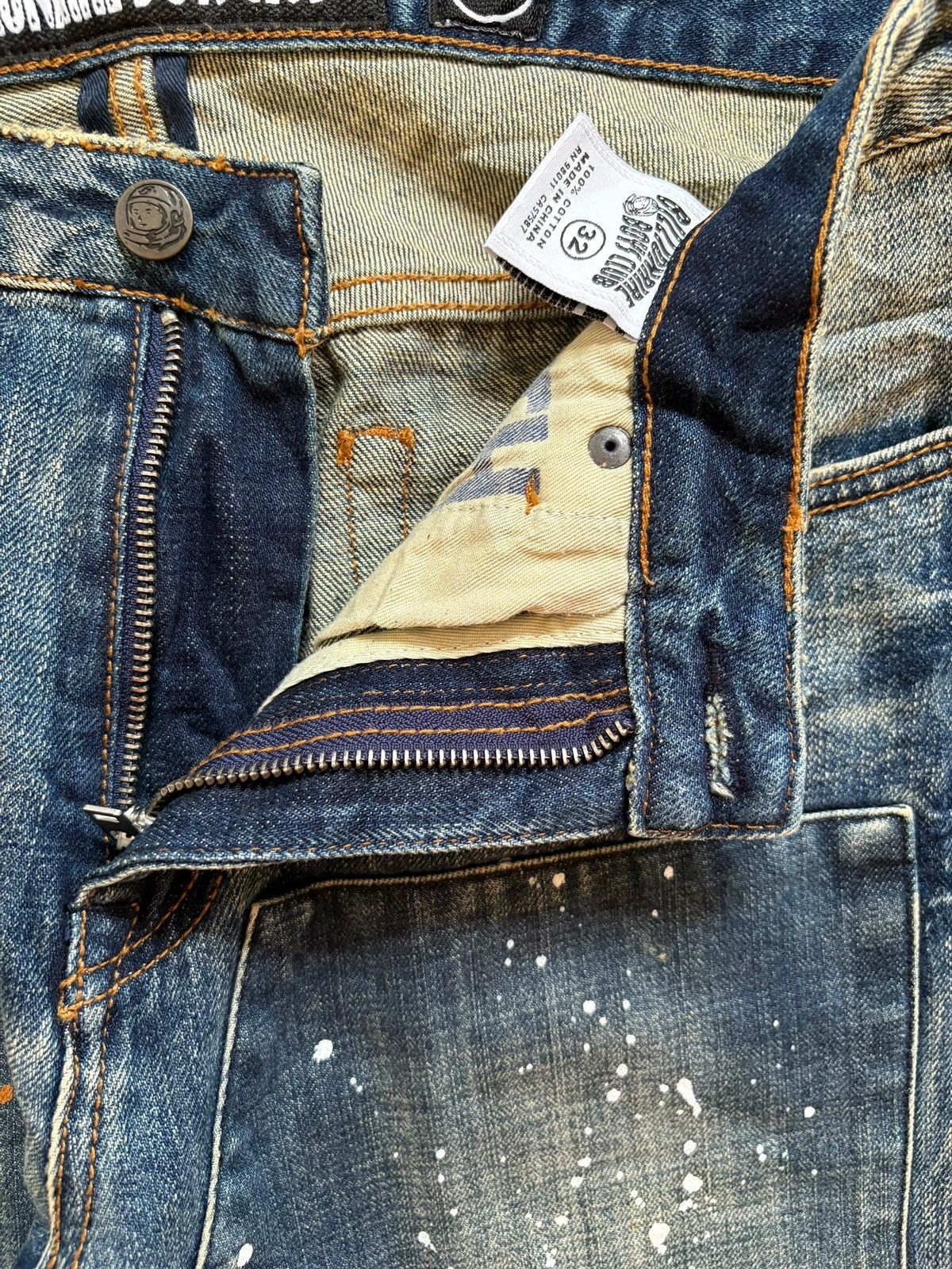 Billionaire Boys Club × Japanese Brand Vintage Billionaire Boy Club Mud Wash Paint Distressed Jeans Size US 32 / EU 48 - 9 Thumbnail