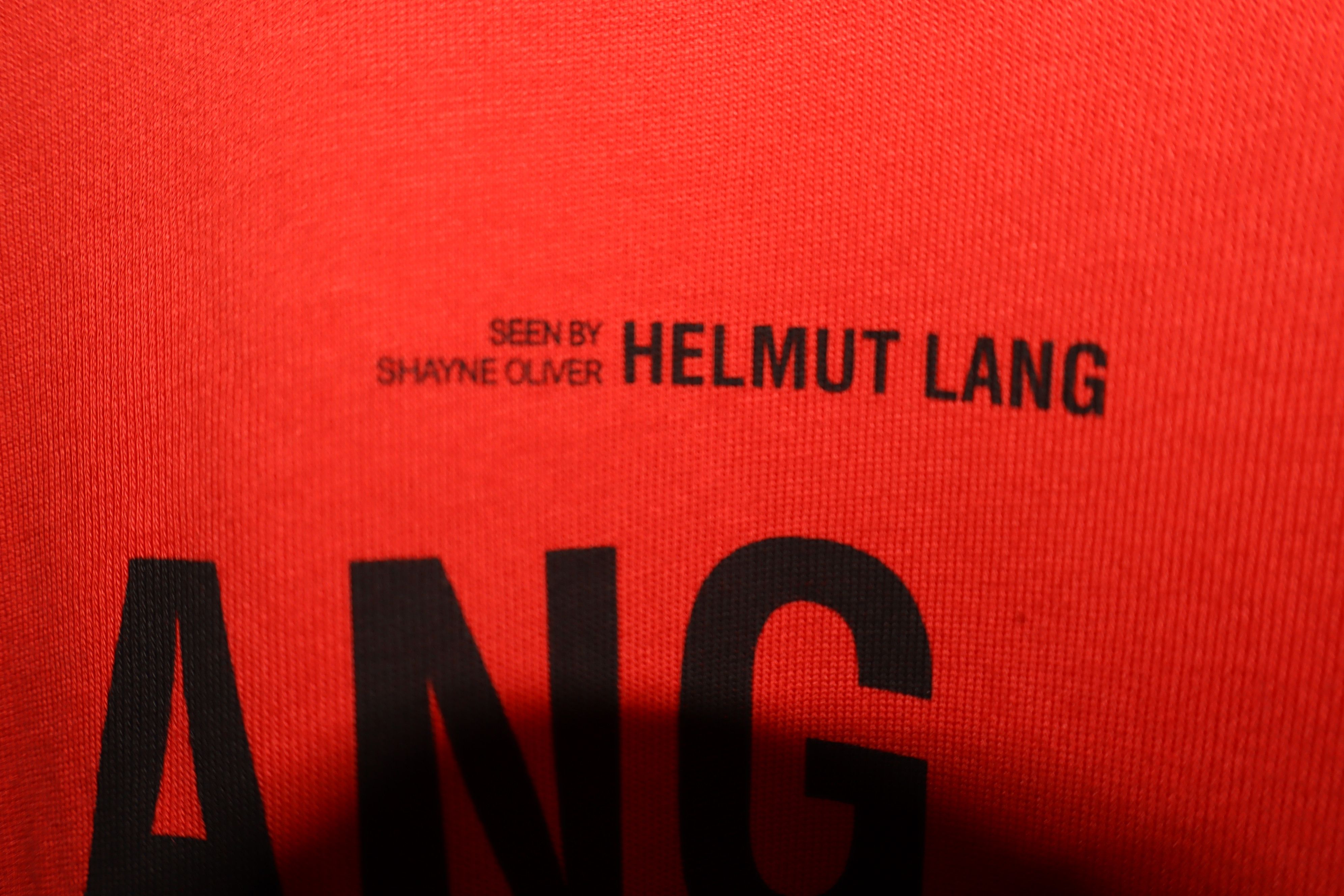 Helmut Lang Shayne Oliver t-shirt Size US M / EU 48-50 / 2 - 5 Thumbnail