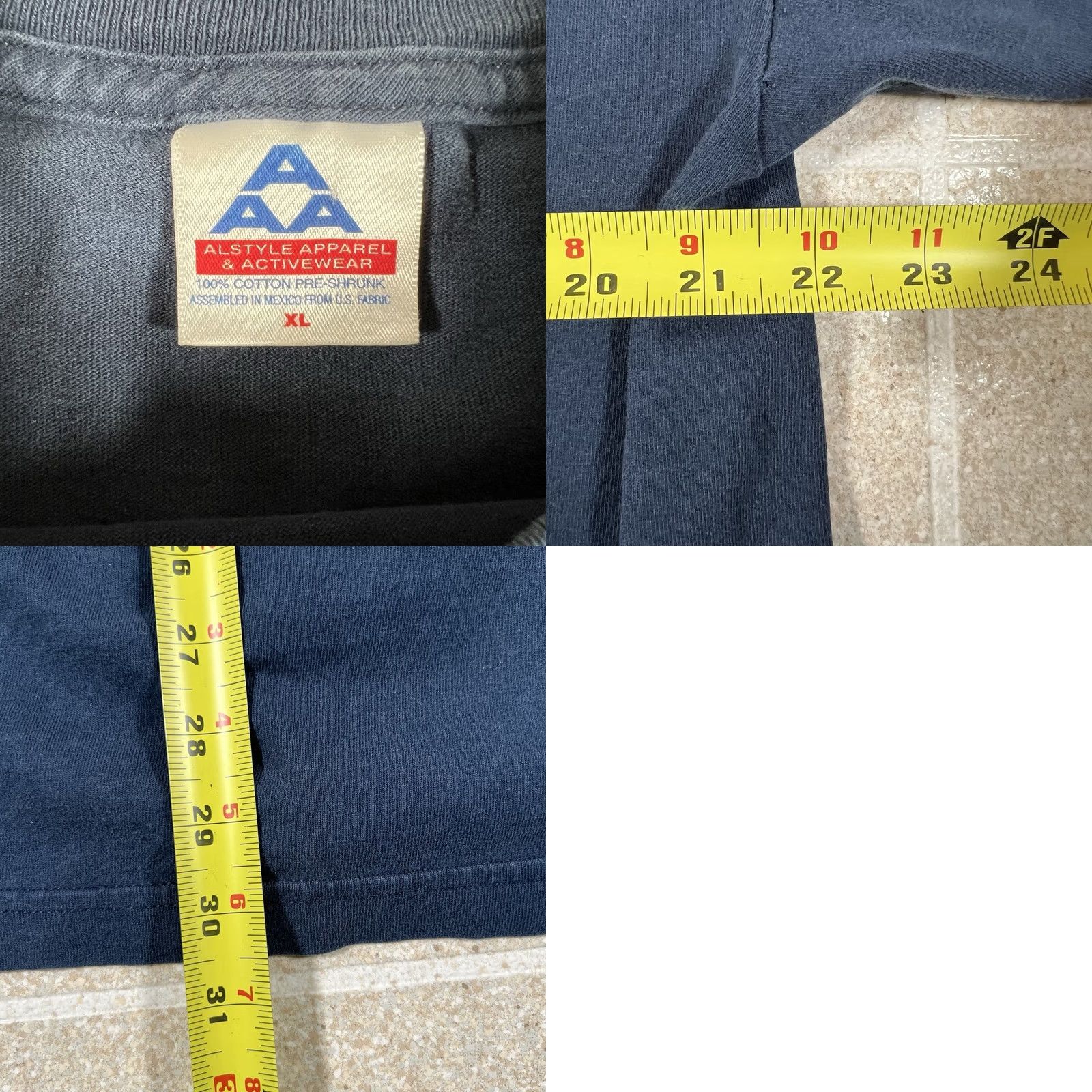 Vintage VINTAGE 90s Movie Promo T Shirt Patch Adams Robin Williams 1998 XL Navy Blue Mens Alstyle Apparel & Activewear T-Shirt Size US XL / EU 56 / 4 - 8 Thumbnail