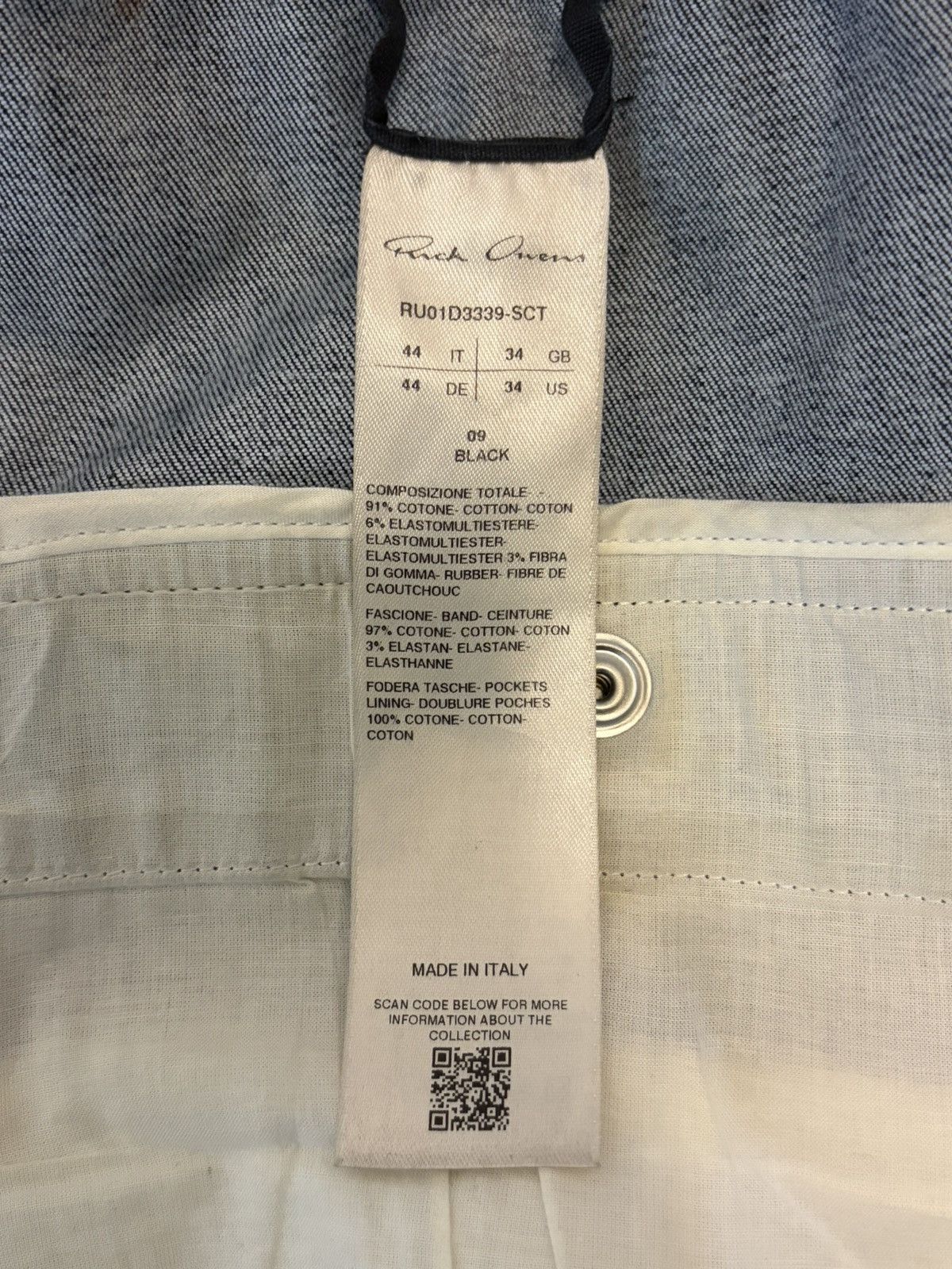 Rick Owens Rick Owens Mainline Waxed Cargobelas Size US 28 / EU 44 - 5 Thumbnail