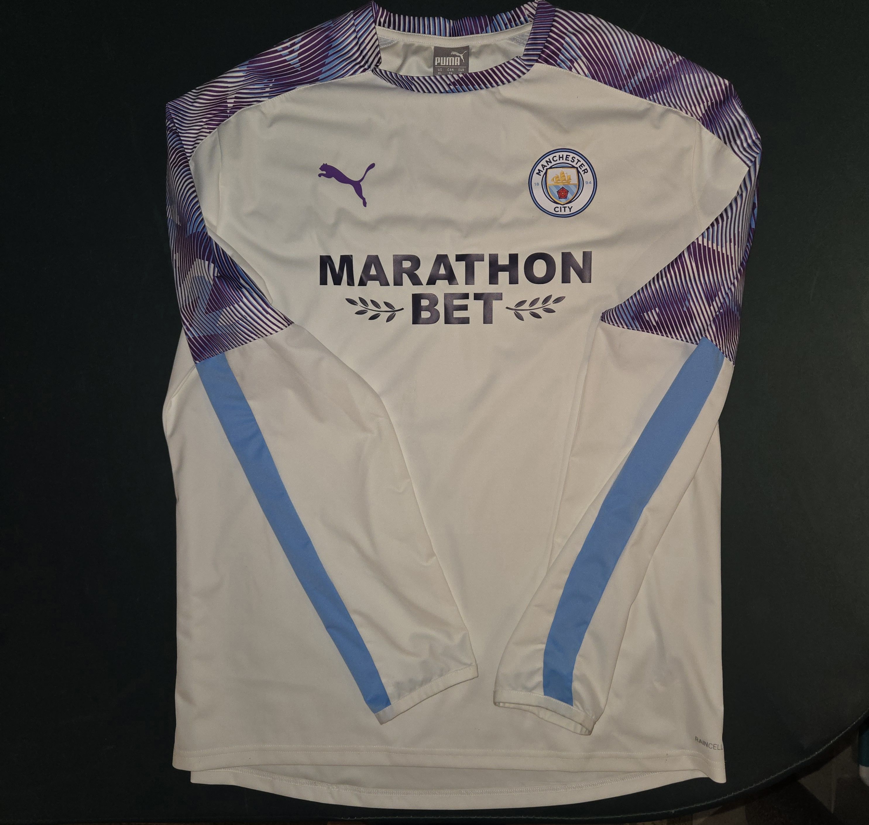 2019-20 Manchester City Puma Drill Top 9/10 (XL) - Main Image