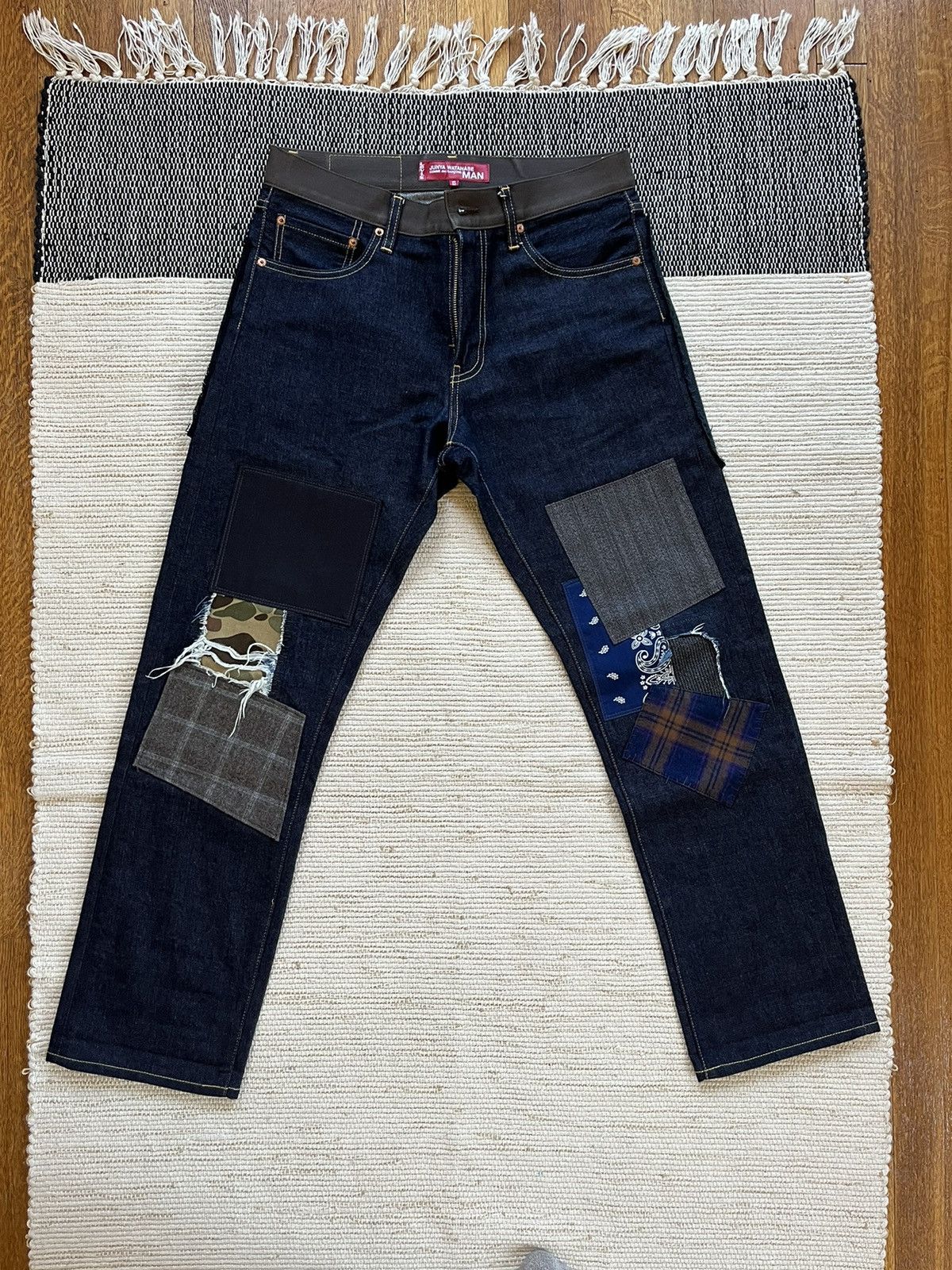 Junya Watanabe × Levi's AW19 Junya Watanabe MAN patchwork Levi’s Size US 30 / EU 46 - 1 Thumbnail