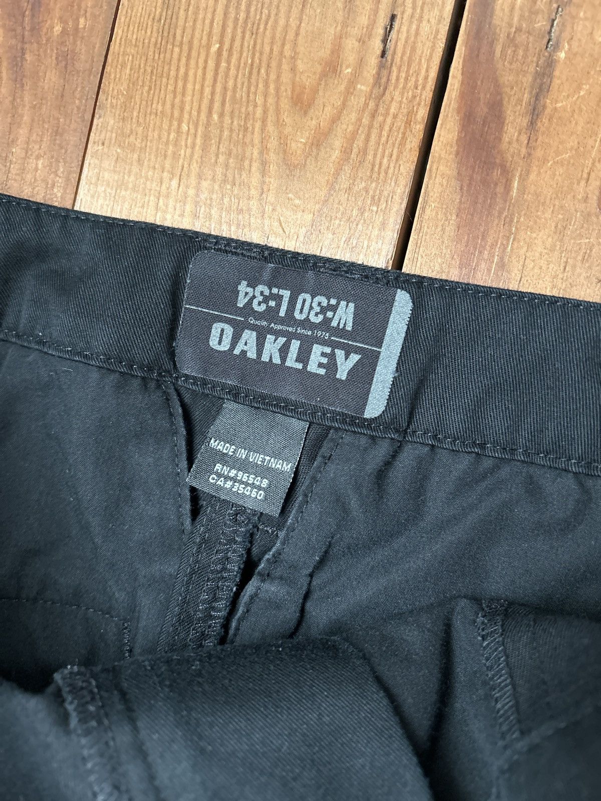 Oakley × Vintage Vintage Y2K Oakley Black Double Knee Pants Size US 32 / EU 48 - 3 Thumbnail