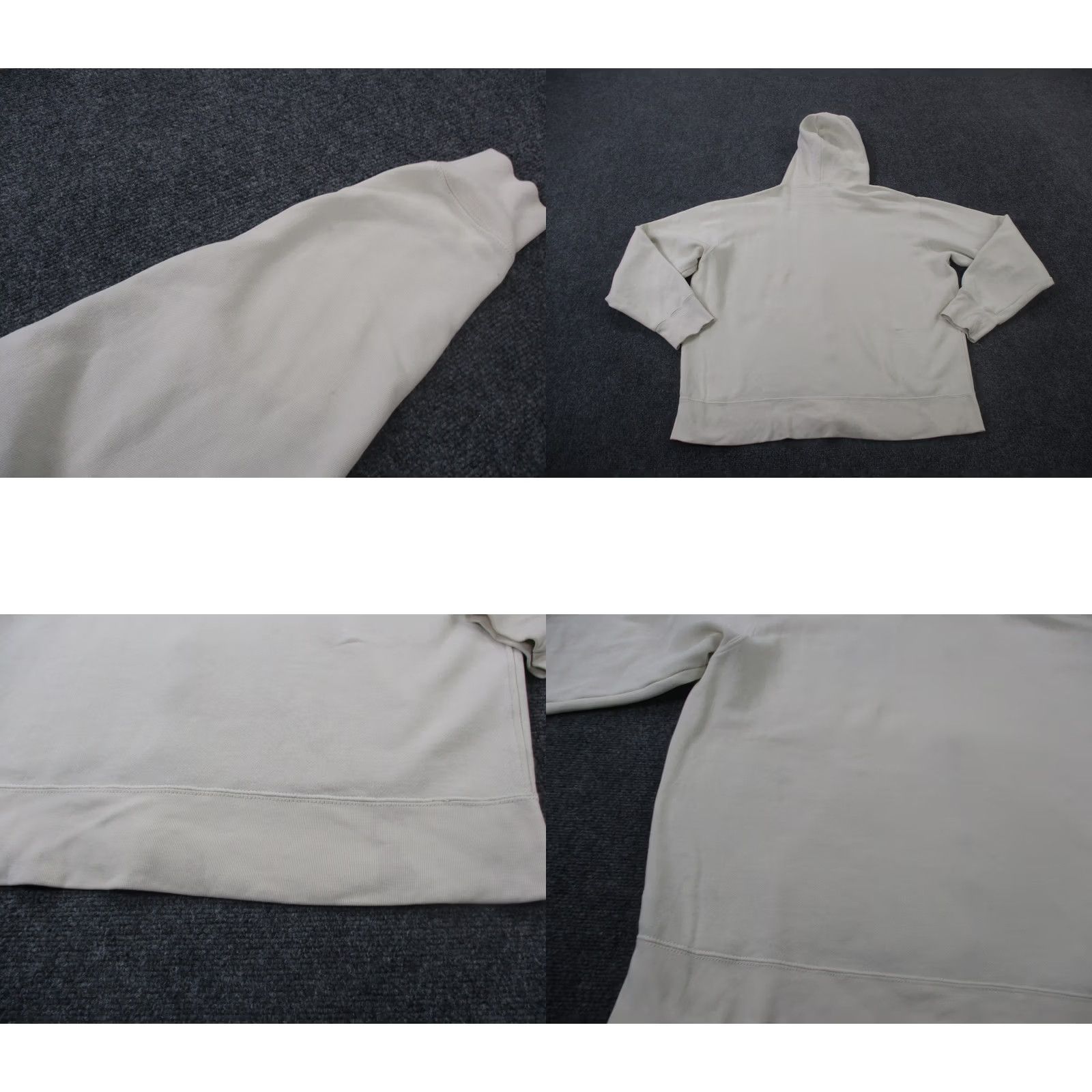 Polo Ralph Lauren Polo Ralph Lauren Jacket Mens L Windbreaker Hooded Full Zip Pockets Ivory Knit Casual Logo 67 Spellout Size US L / EU 52-54 / 3 - 9 Thumbnail