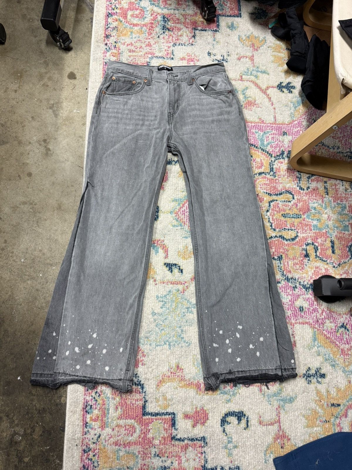 Japanese Brand Japan Flared Upworked Levis Jeans Size US 32 / EU 48 - 1 Thumbnail