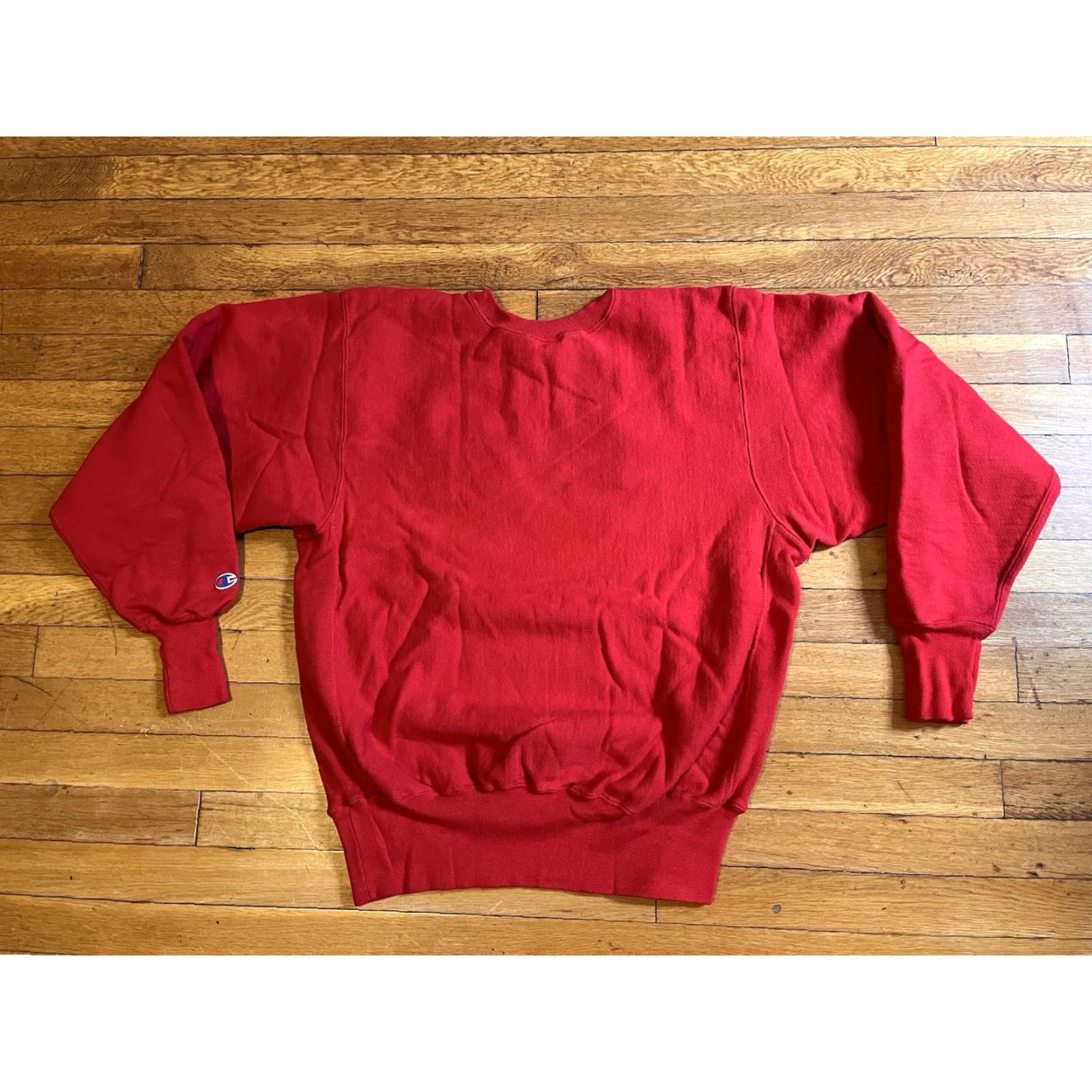 Champion VINTAGE Champion Reverse Weave Sweatshirt Men’s Large Ohio State Red 90s USA Logo Graphic Print College Sports Shirt Size US L / EU 52-54 / 3 - 6 Thumbnail