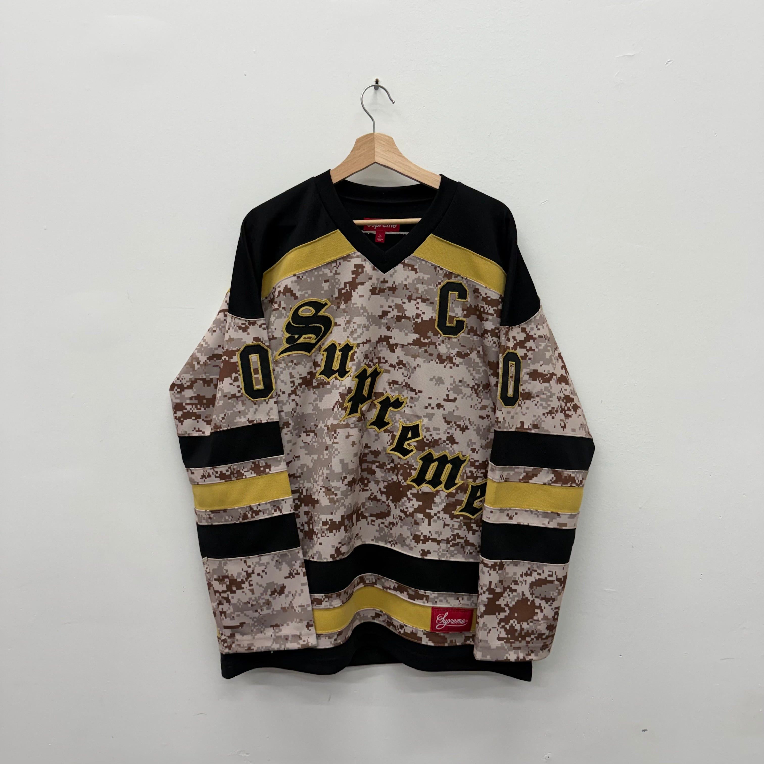 Supreme Supreme Fire and Ice Shootout Hockey Jersey - Size L Size US L / EU 52-54 / 3 - 1 Thumbnail