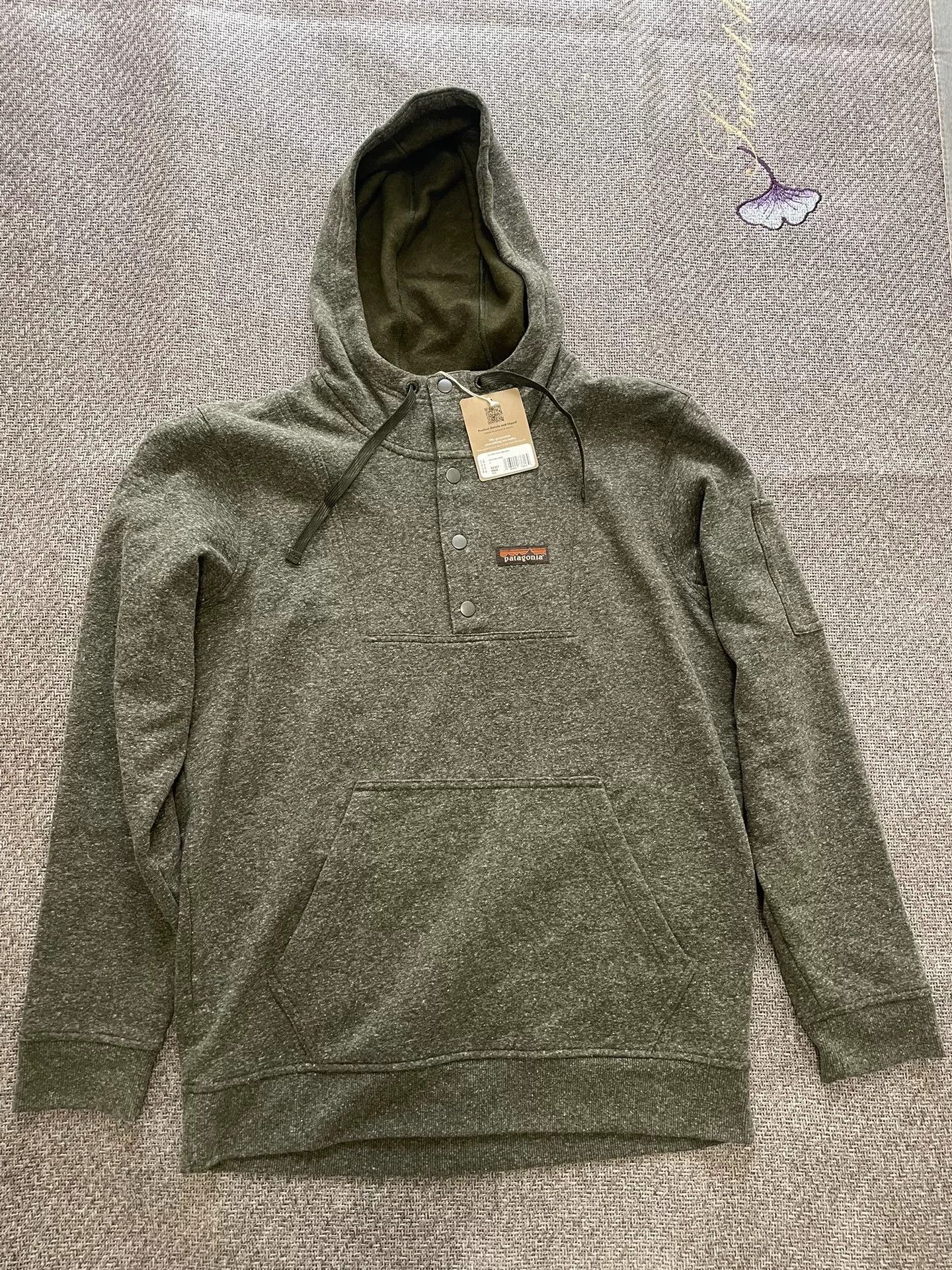 Patagonia Patagonia Men's Hemp Hoody Sweatshirt Size US S / EU 44-46 / 1 - 1 Thumbnail