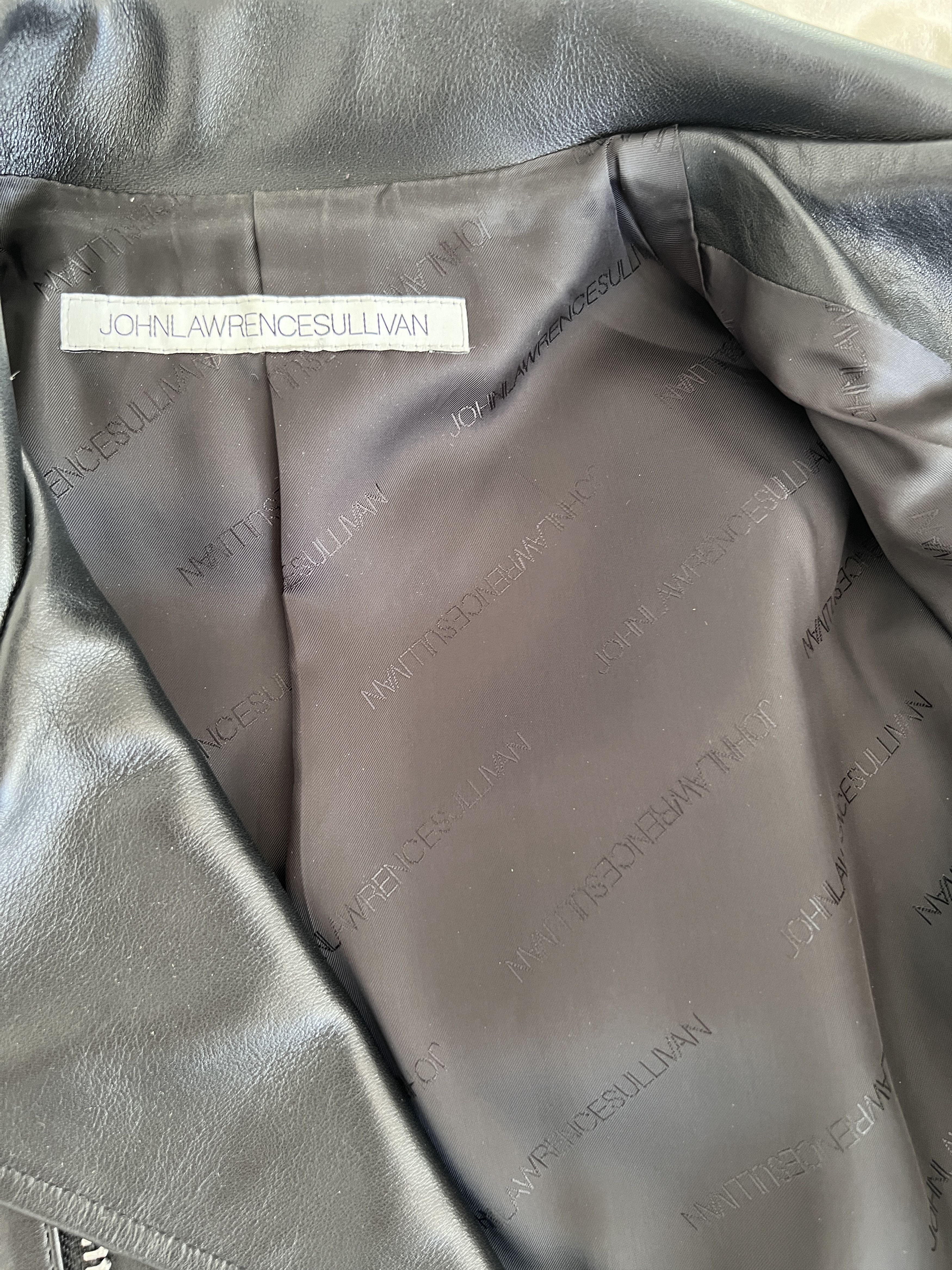 John Lawrence Sullivan Biker Leather Jacket