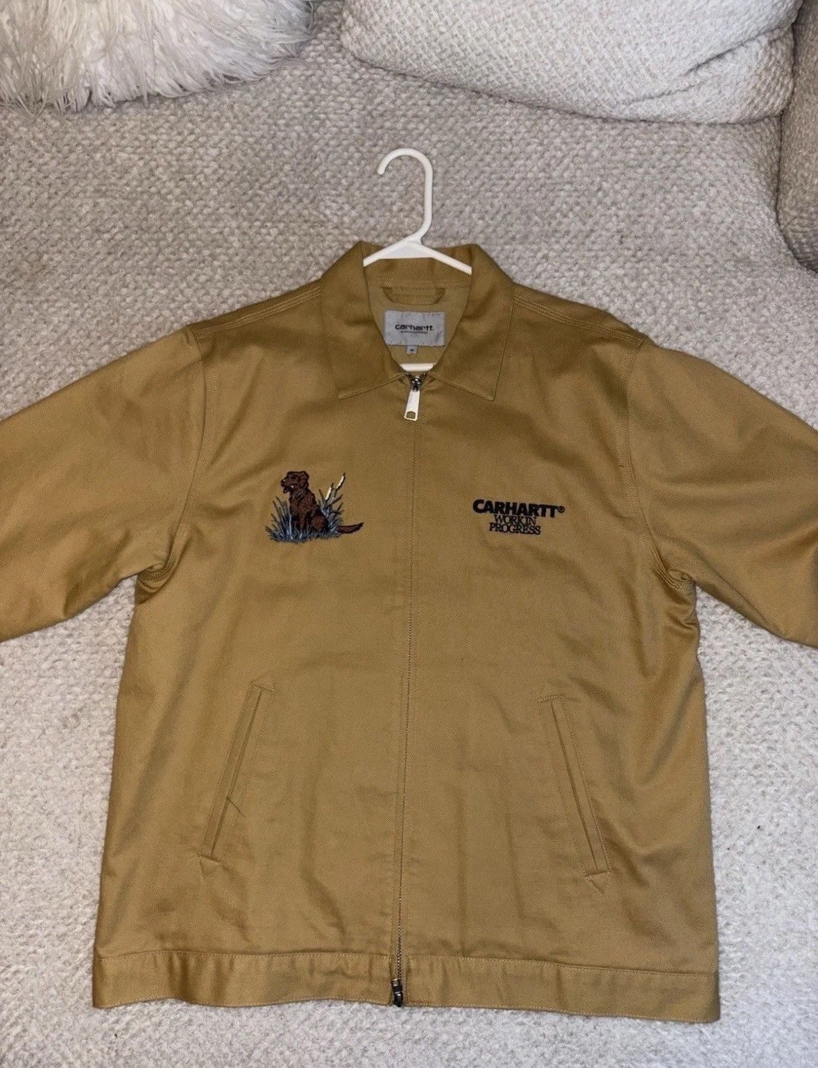 Carhartt Carhartt duck embroidered chore jacket Size US M / EU 48-50 / 2 - 3 Thumbnail