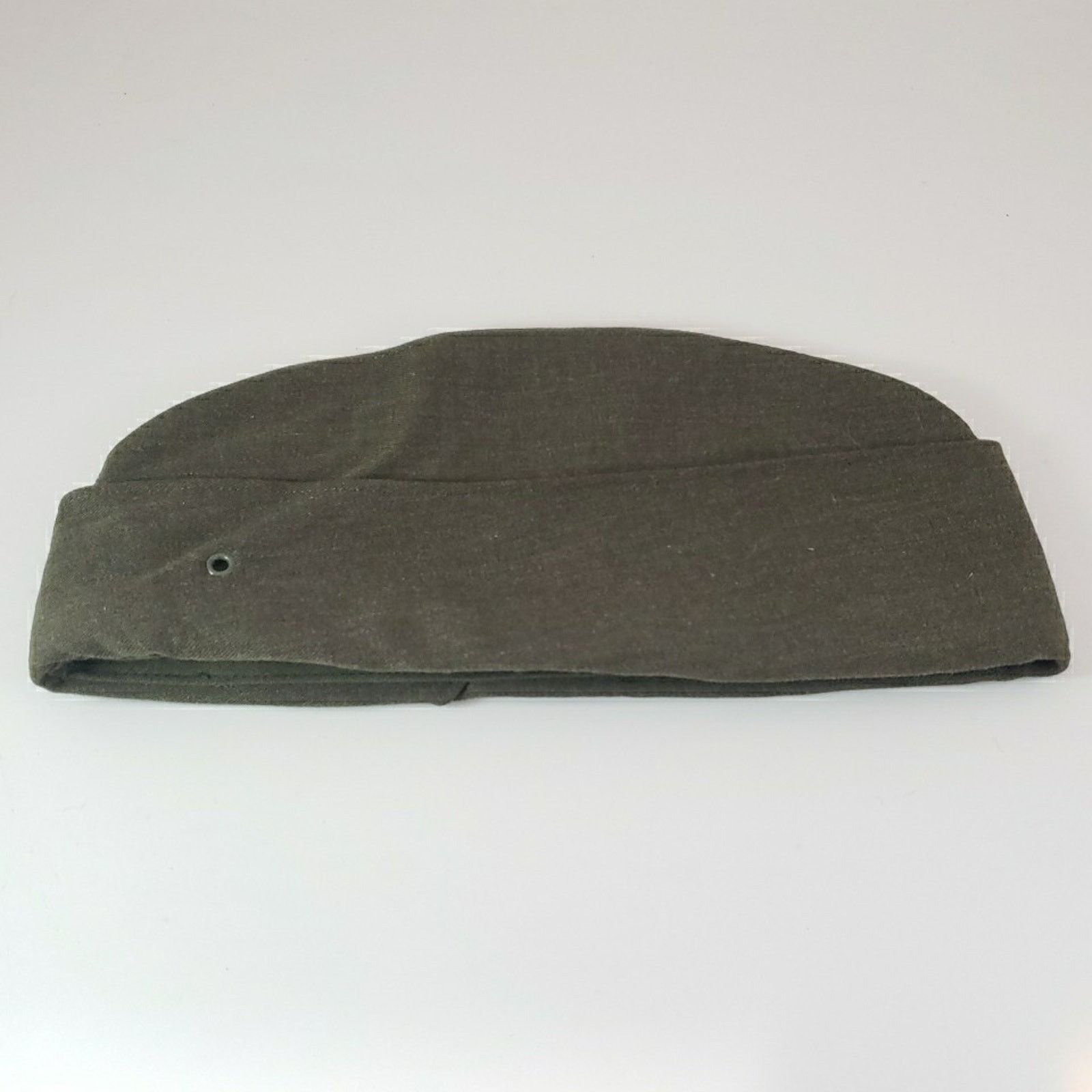 Other USMC Cap, Garrison, Man's Poly/Wool Green Class I Size 7 Size ONE SIZE - 3 Thumbnail