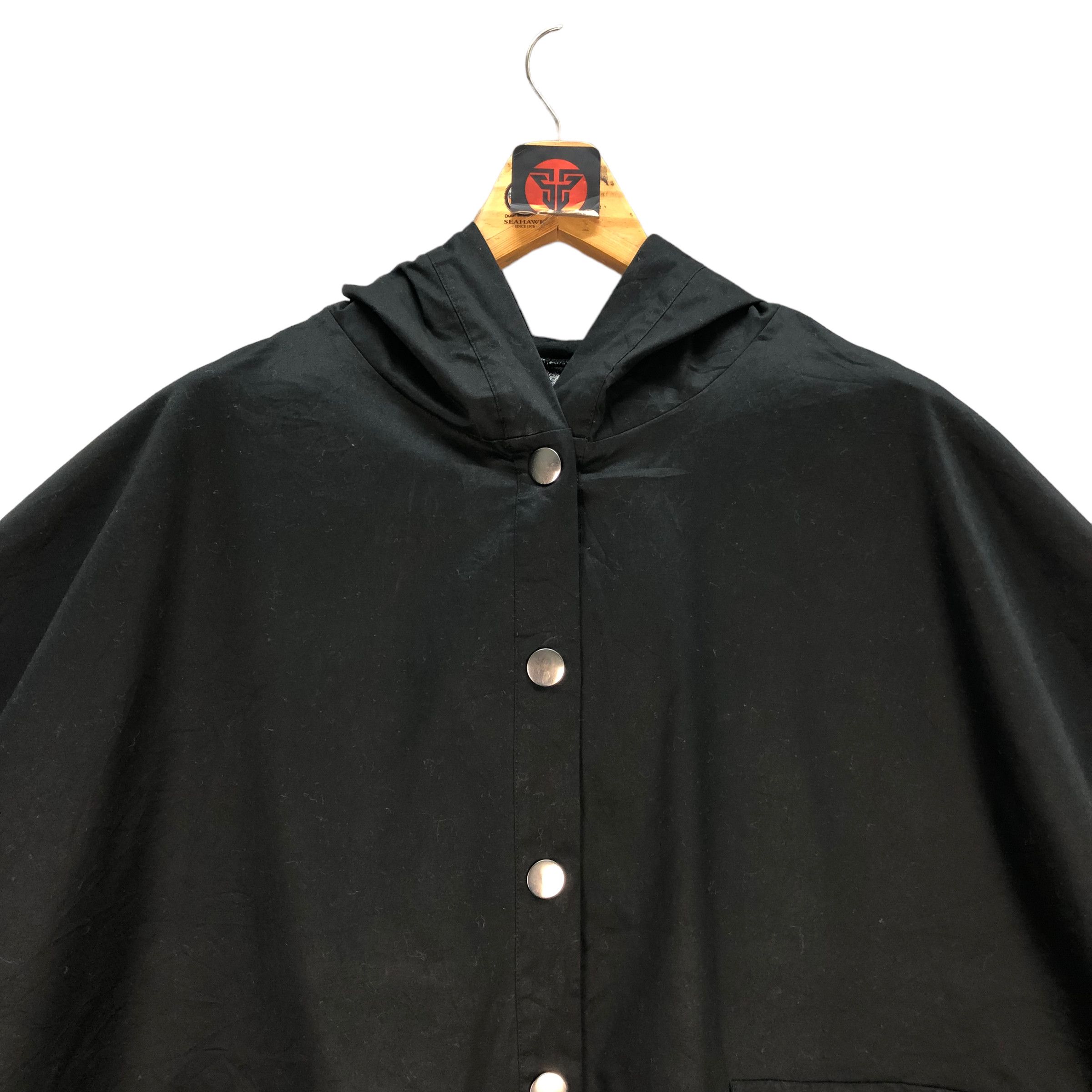 Japanese Brand MODDEDANCE LIGHTWEIGHT PONCHO #7320-129 Size XXL / US 16-18 / IT 52-54 - 3 Thumbnail