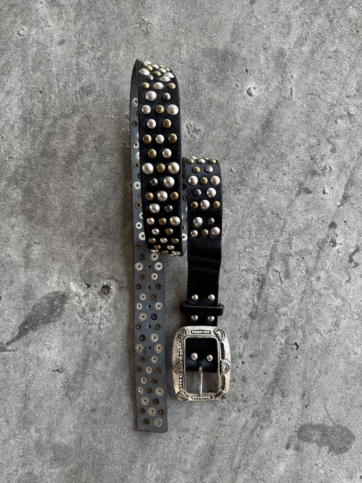 Japanese Brand Japanese Gothic Studed Belt Size ONE SIZE - 6 Thumbnail