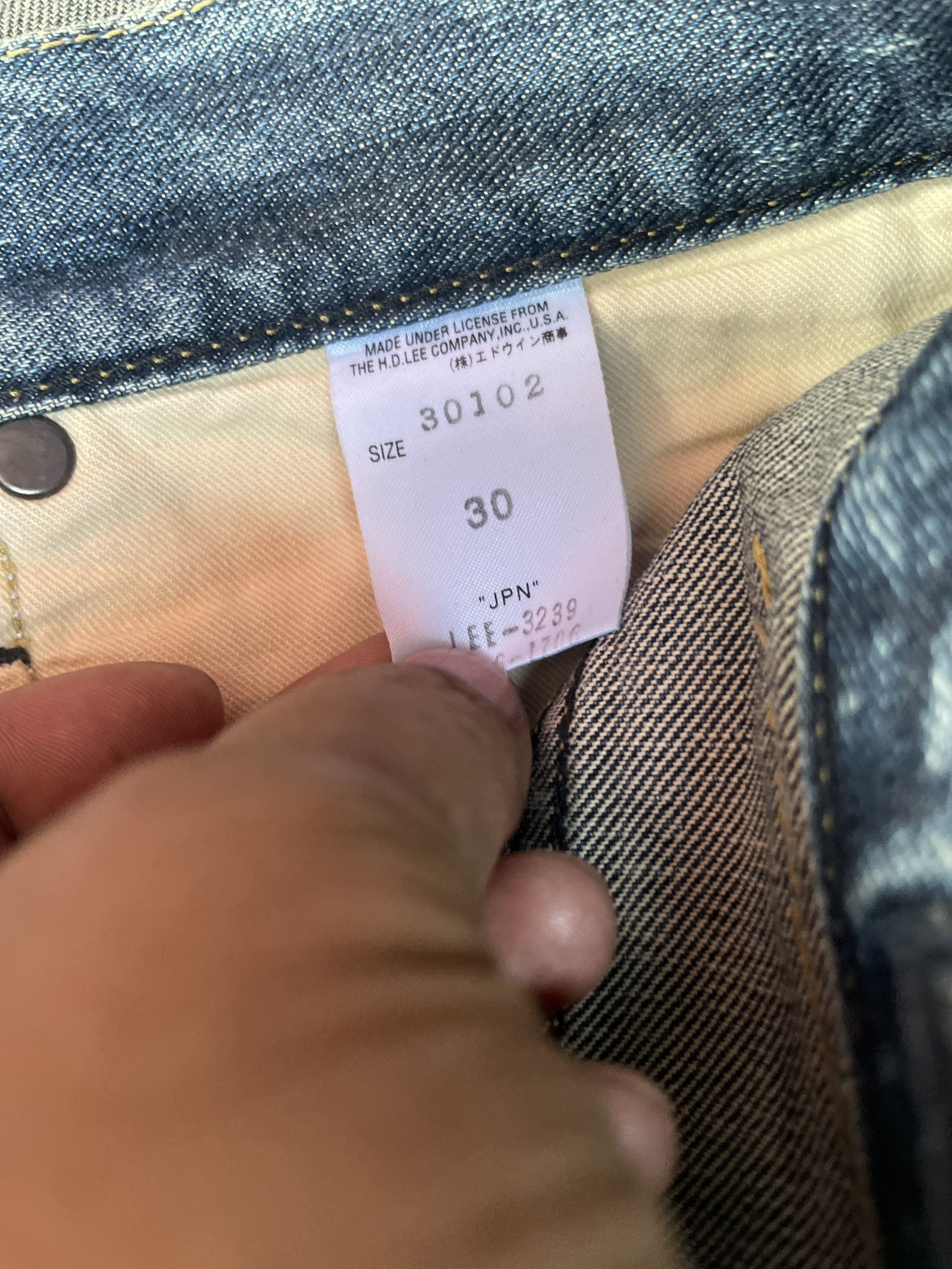 Lee Vintage 102 Lee Flare Denim Size US 31 - 10 Thumbnail