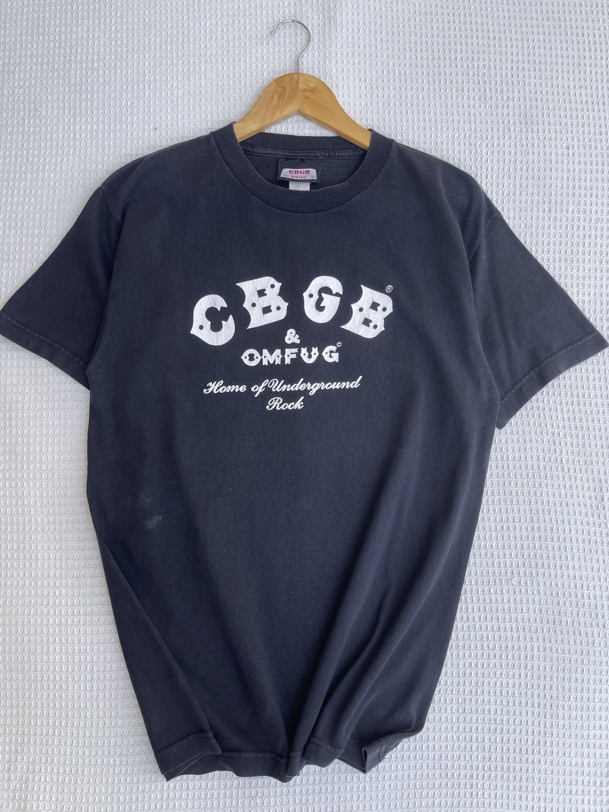 Band Tees LastDrop🔥Rare🔥Vtg CBGB Omfug Home Of Underground Rock TShirt Size US M / EU 48-50 / 2 - 7 Thumbnail