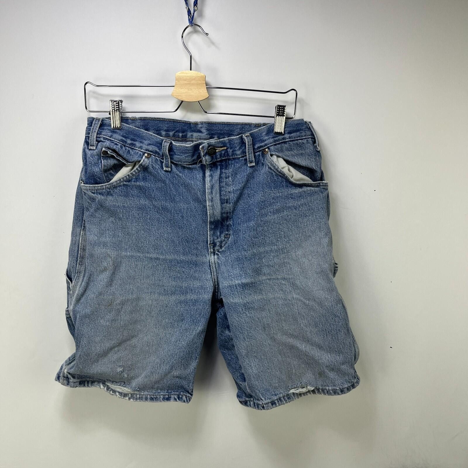 Dickies Vintage Dickies Jean Shorts 32 Carpenter Jorts Size US 32 / EU 48 - 4 Thumbnail