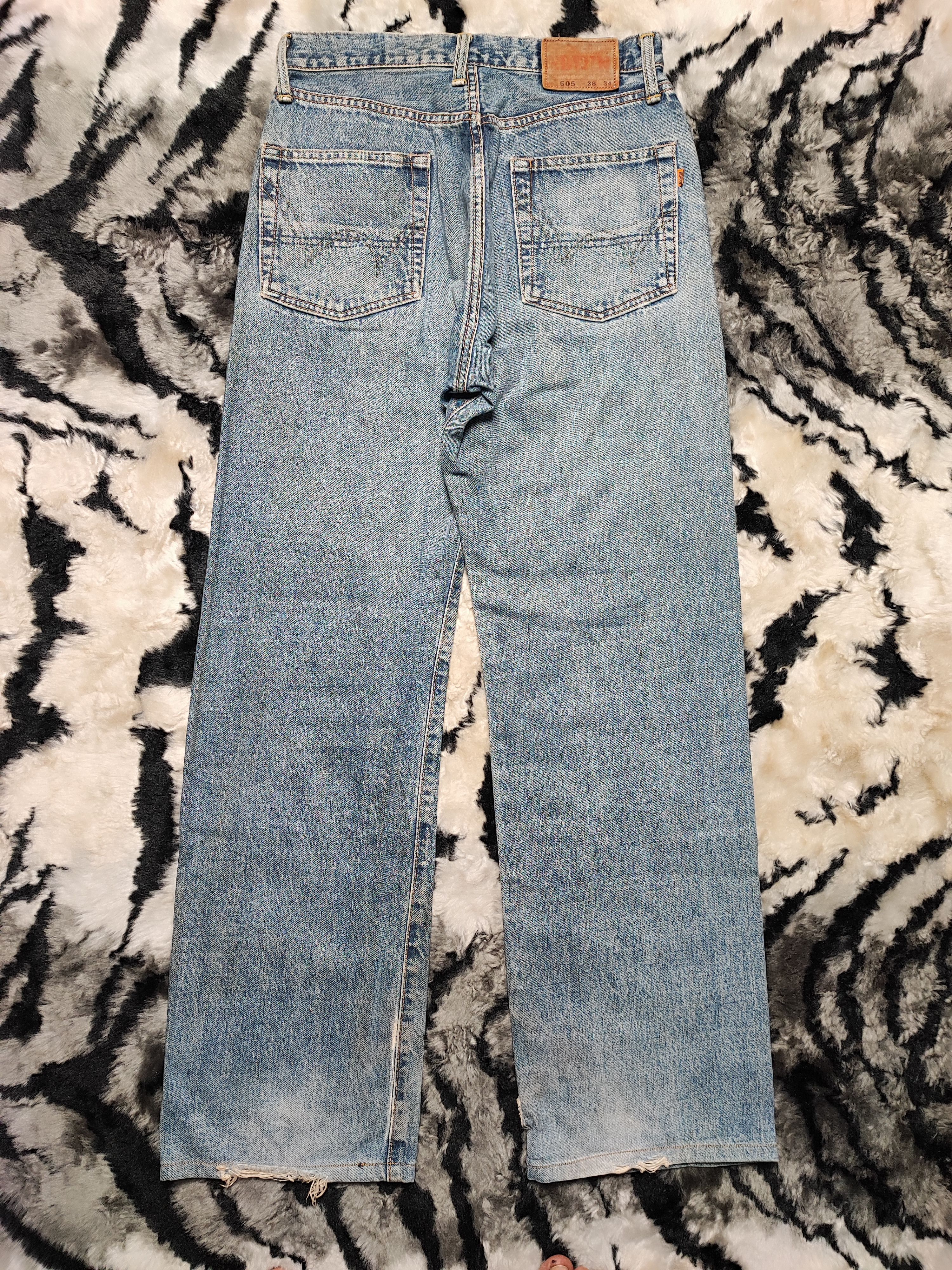 Edwin Edwin 505s Baggy Skate Denim Size US 27 - 8 Thumbnail