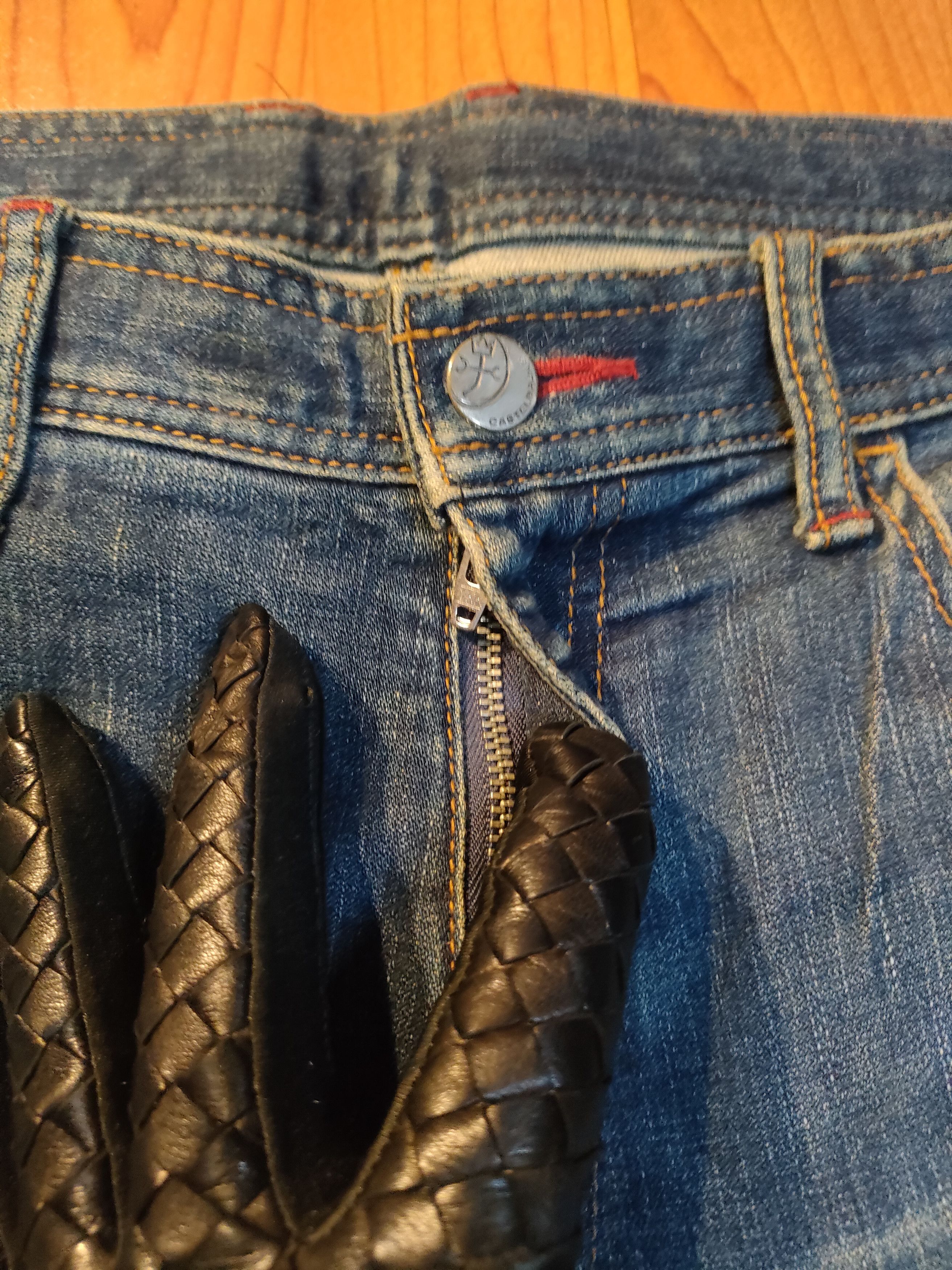 Jean Charles De Castelbajac × Peanuts Jeans Charles De Castelbajac x Peanut Embroided Jeans Size US 34 / EU 50 - 11 Thumbnail