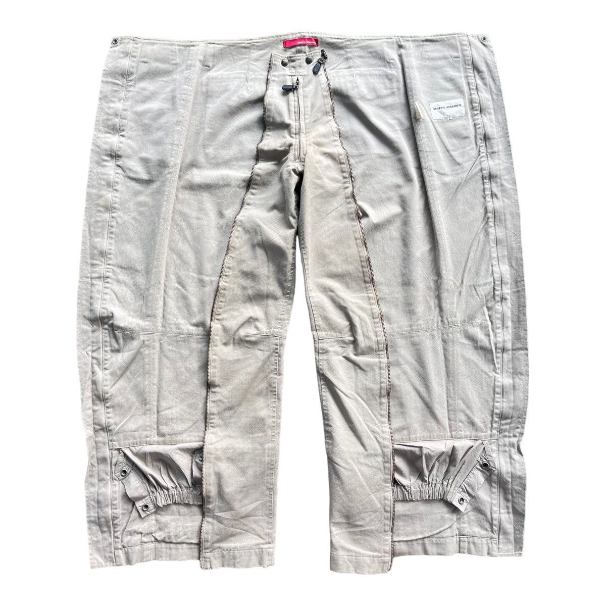 General Research Rare 1999 General Research Style 565 Front Zip Heavy Pants Size US 31 - 3 Thumbnail