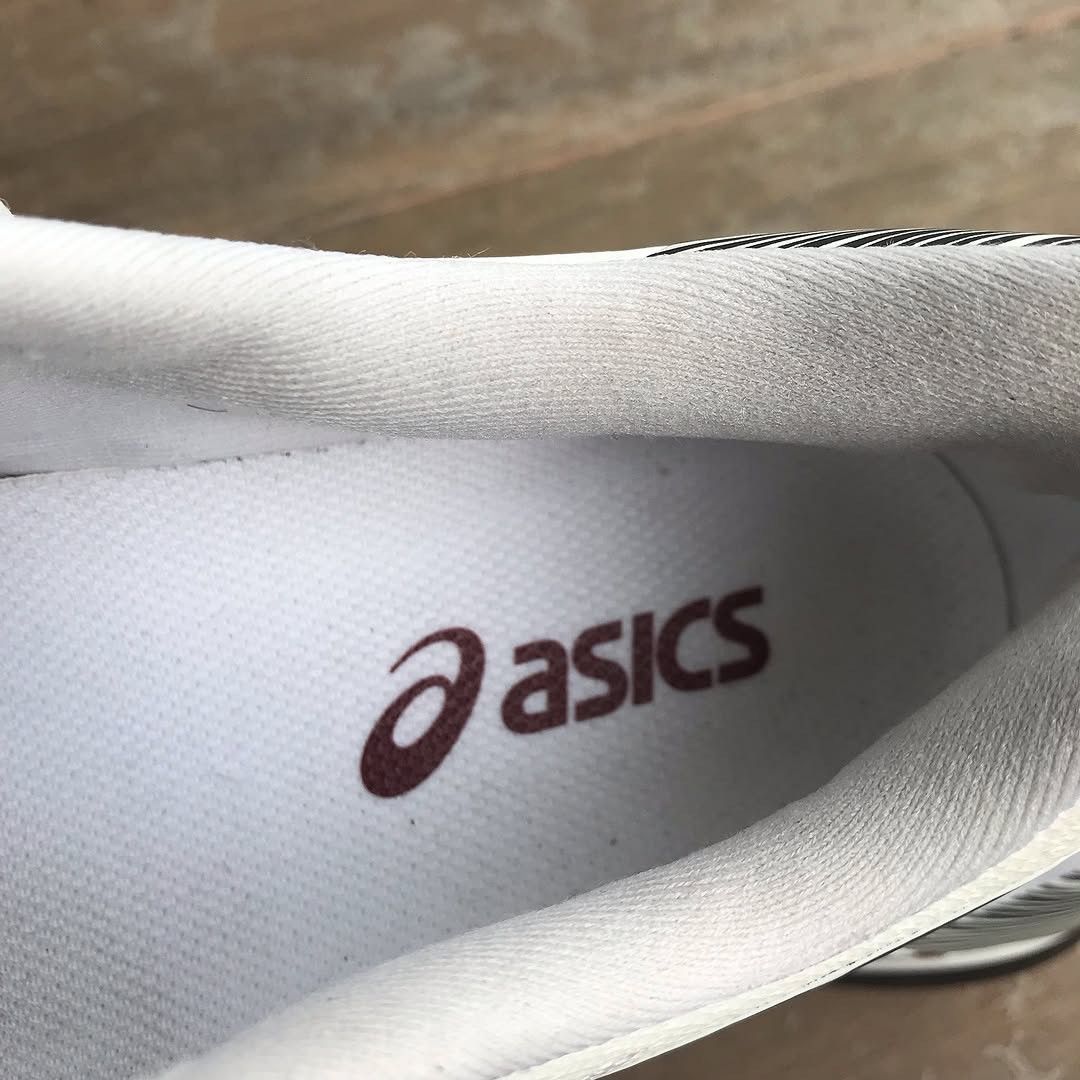 Asics Asics Mens Solution Swift FF White Antique Brown Running jog Size US 8 / EU 41 - 11 Thumbnail